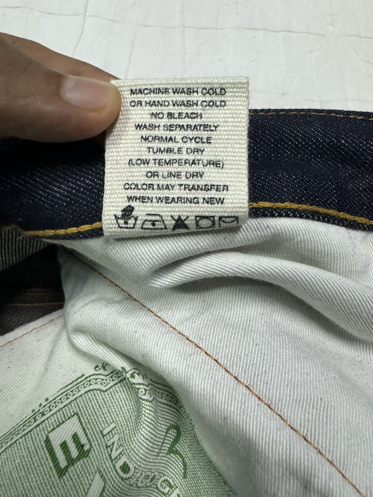 Evisu × Japanese Brand EVISU SMILEY DENIM MINT CONDITION Size US 37 - 10 Thumbnail