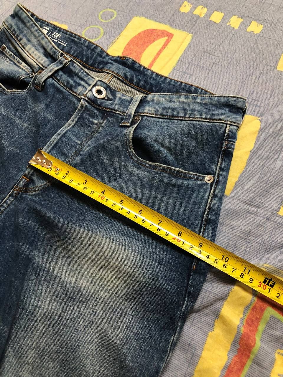 G-Star streetwear jeans G-Star Raw 3301 denim pants vintage Size US 30 / EU 46 - 15 Thumbnail