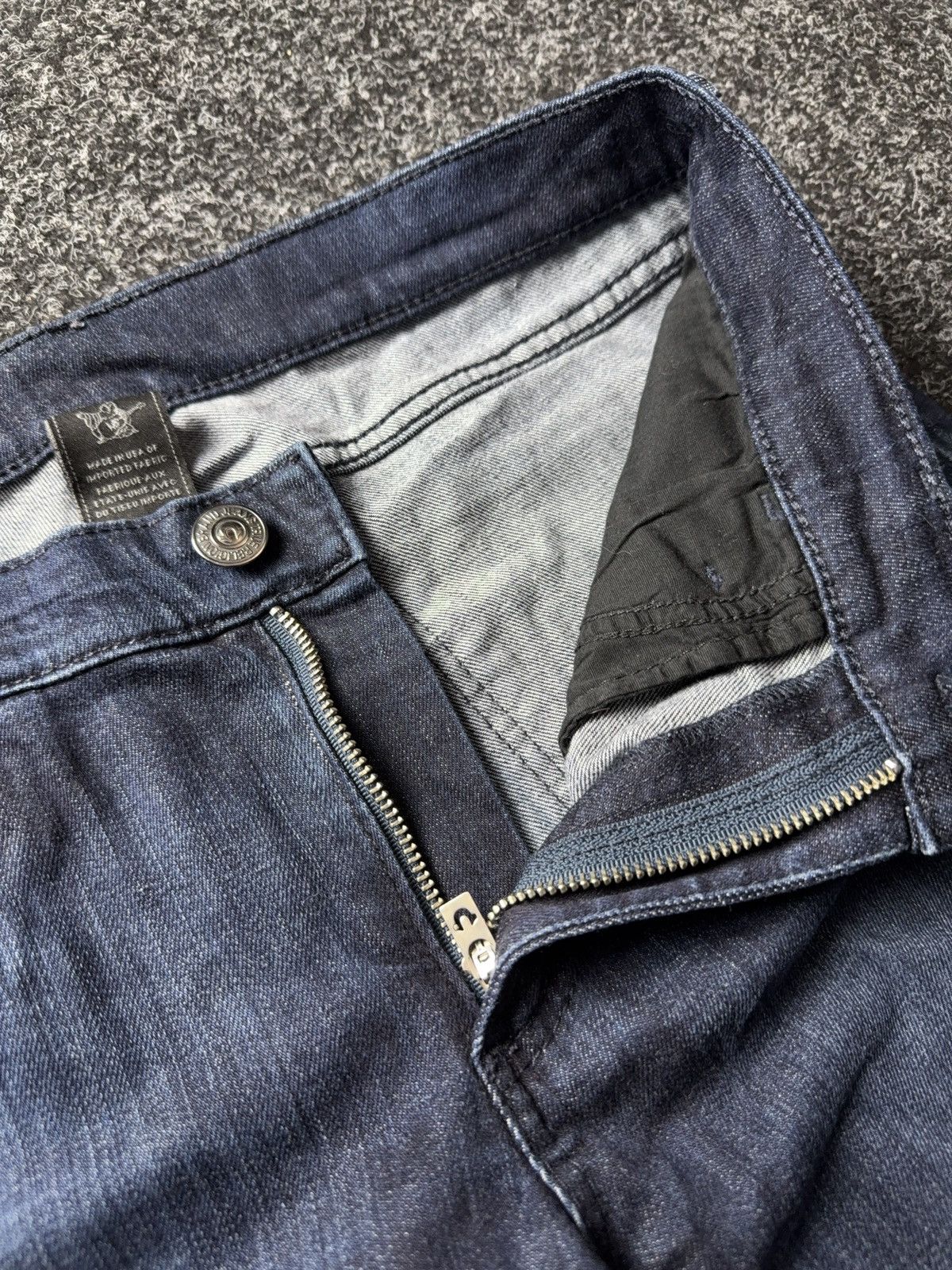 True Religion Y2K 00s True Religion Women’s Dark Wash Stretch Denim Jeans Size 31" - 10 Thumbnail