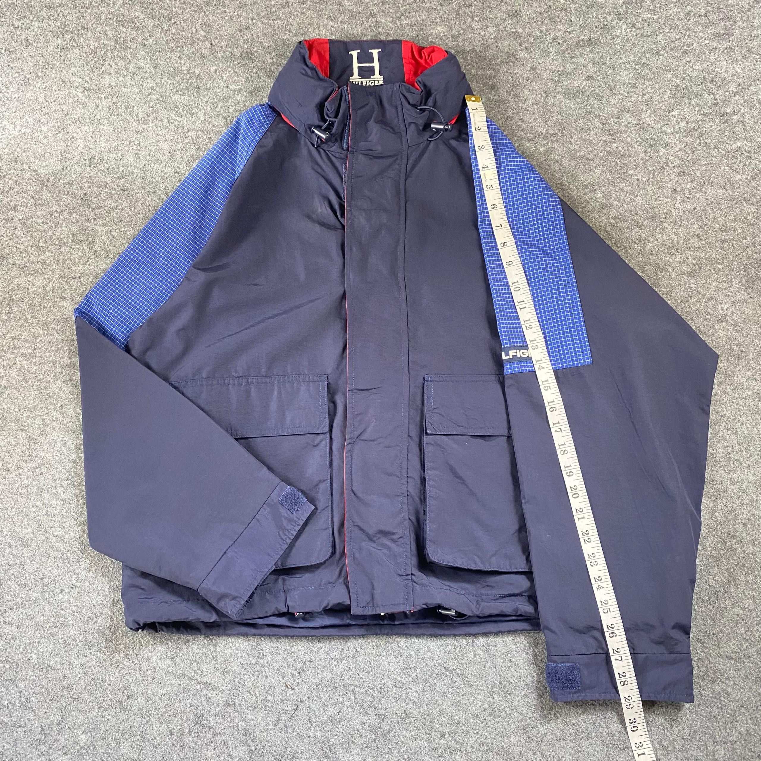 Tommy Hilfiger Vintage 90s Tommy Hilfiger Dorable Outwear Hoodies Jacket Size US L / EU 52-54 / 3 - 5 Thumbnail