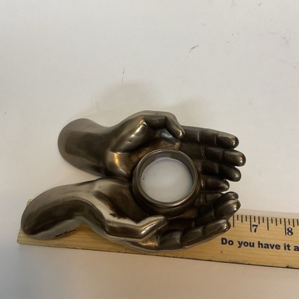 Other Summit Collection Helping Hands Candle Tealight Metal MCM Size ONE SIZE - 4 Thumbnail