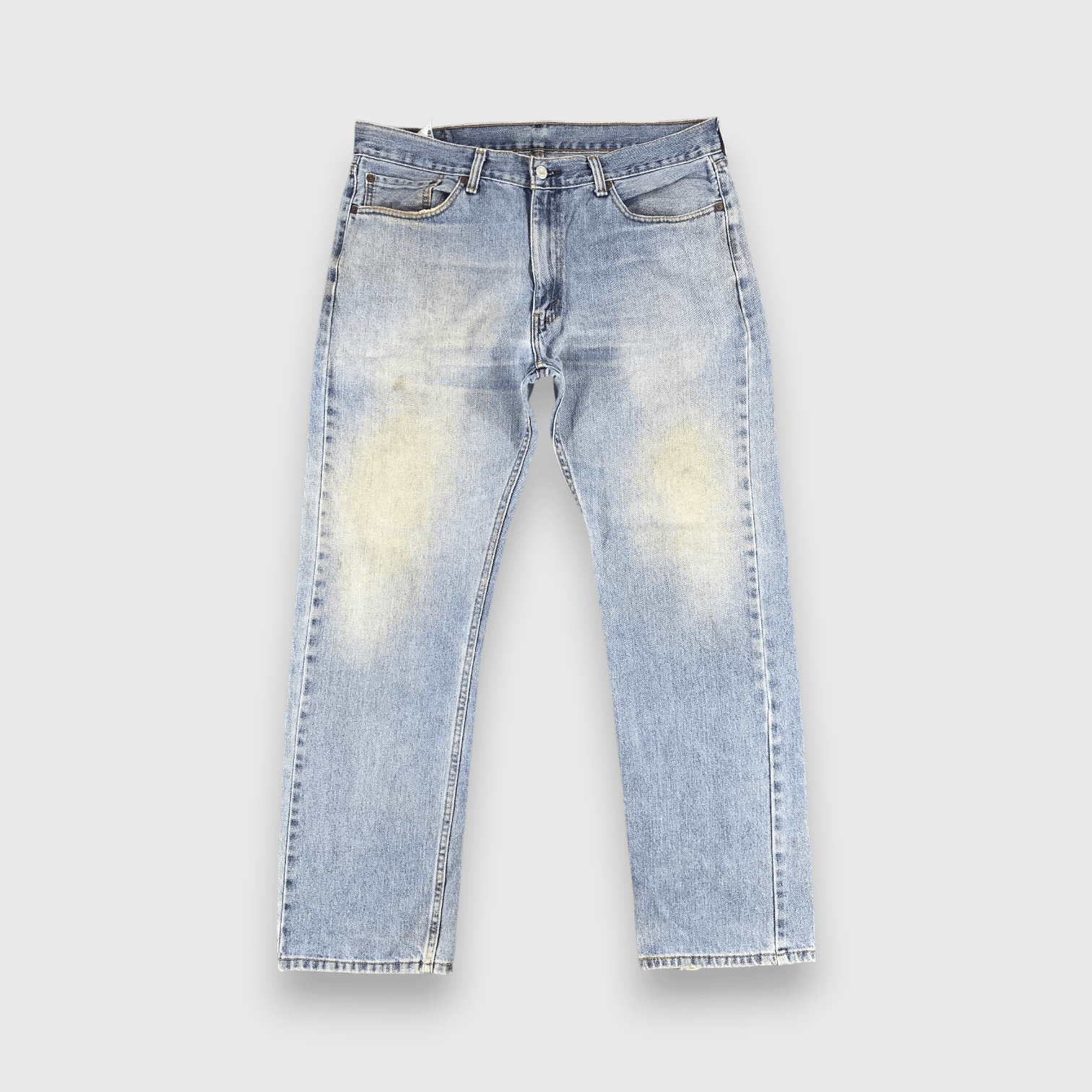 Levi's Light Washed Levis 505 Vintage Jeans -J1086 Size US 38 / EU 54 - 1 Thumbnail