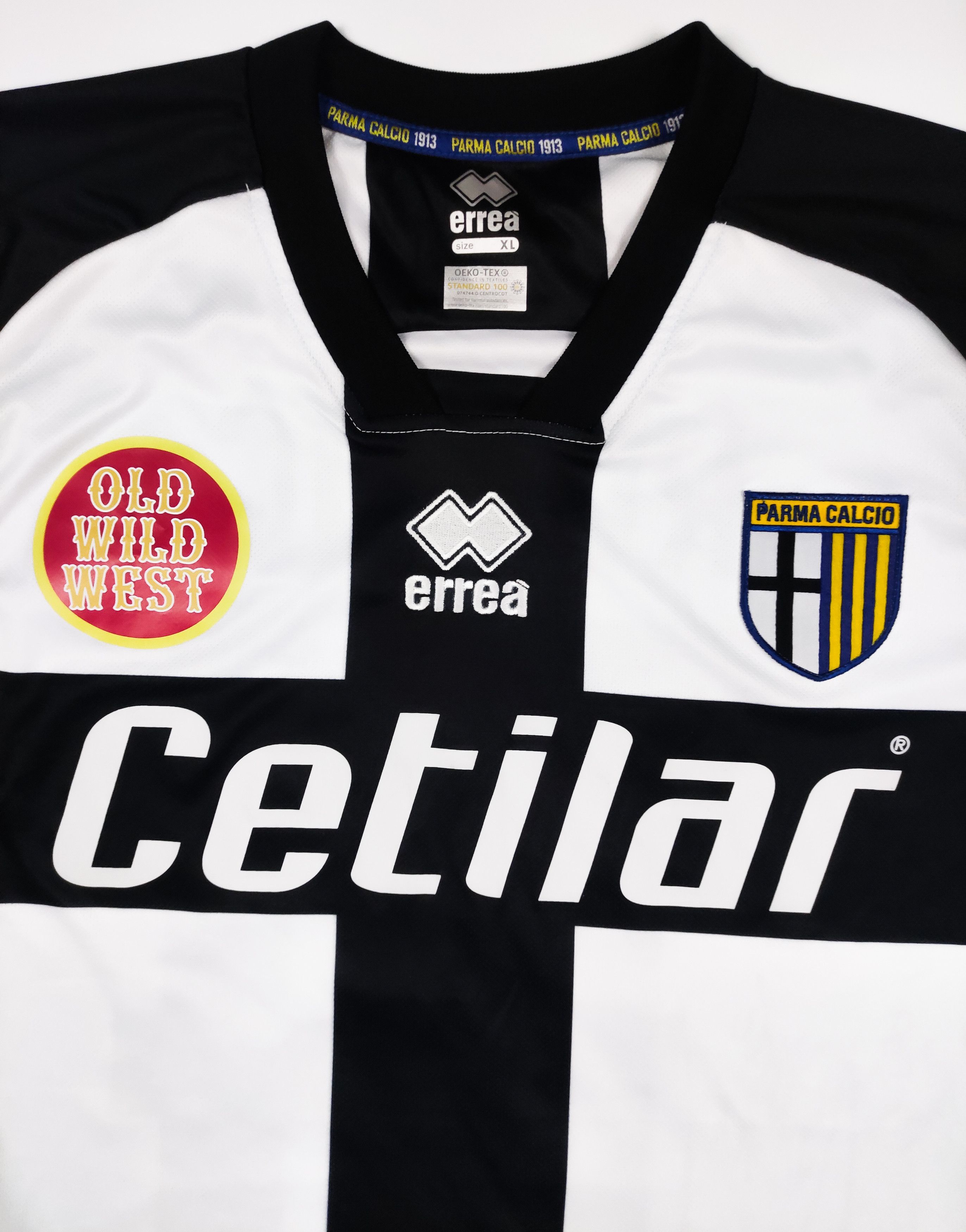 Errea Signed Matchworn Kurtić #14 Parma 2019 2020 Errea Home Shirt Size US XL / EU 56 / 4 - 3 Thumbnail