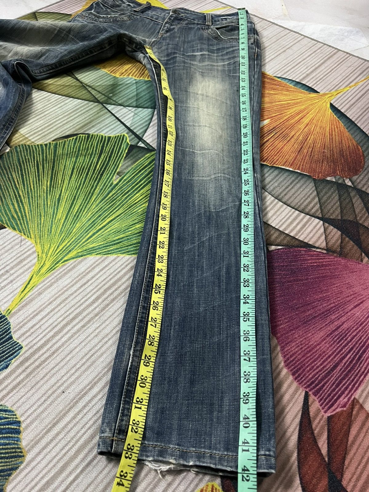 Japanese Brand 💥Classical Japanese Brand Distress Jean Size US 30 / EU 46 - 4 Thumbnail