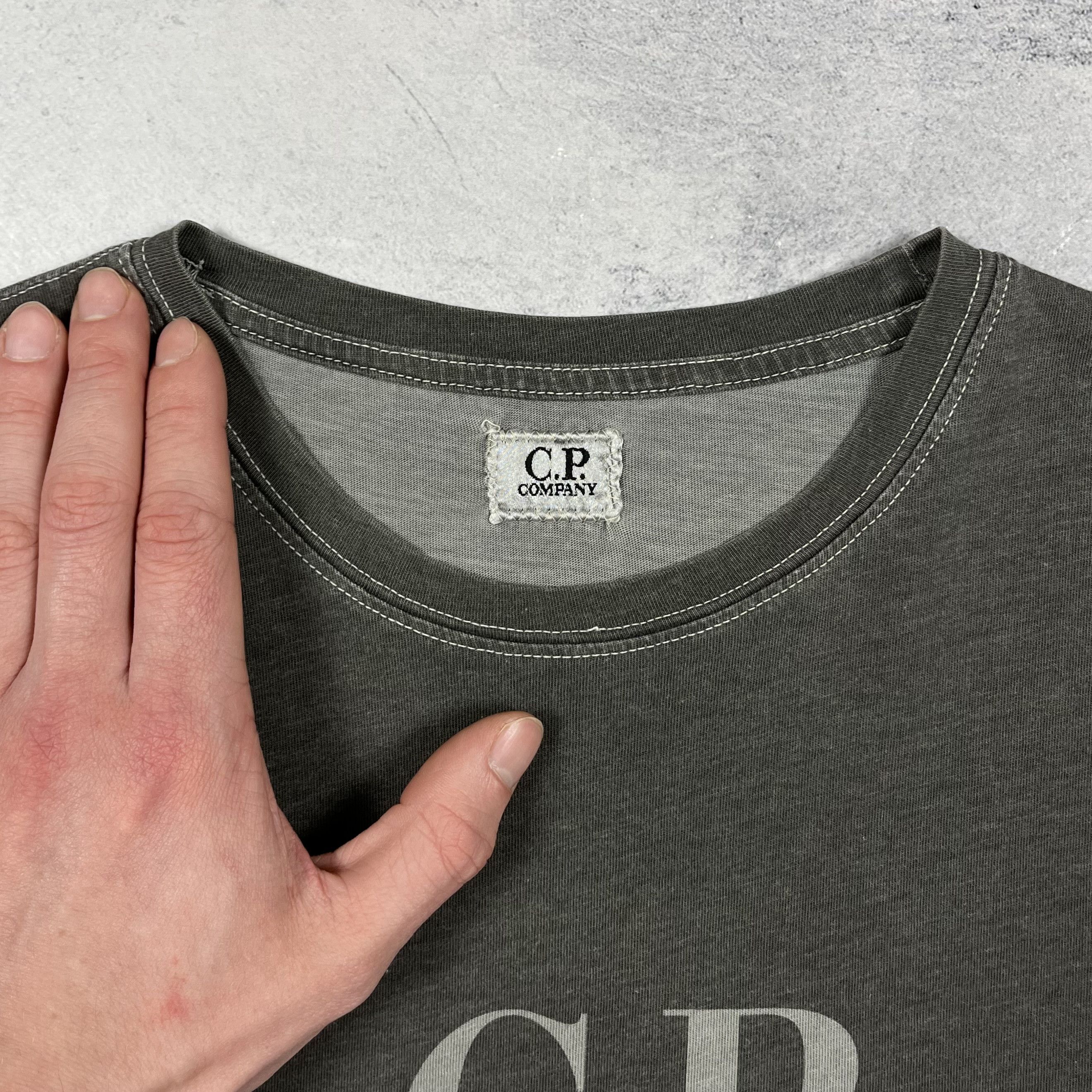 C.P. Company C.P. Company Big Logo T Shirt Size US S / EU 44-46 / 1 - 9 Thumbnail