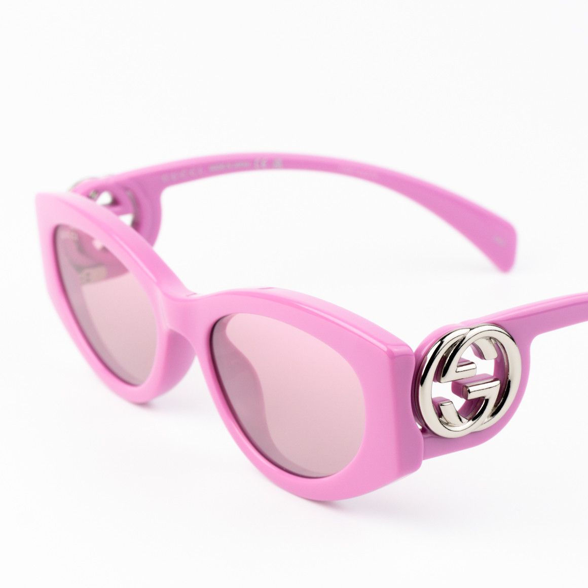 Gucci NEW Gucci GG1691S 003 Women Oval Sunglasses GG 1691S Size ONE SIZE - 5 Thumbnail