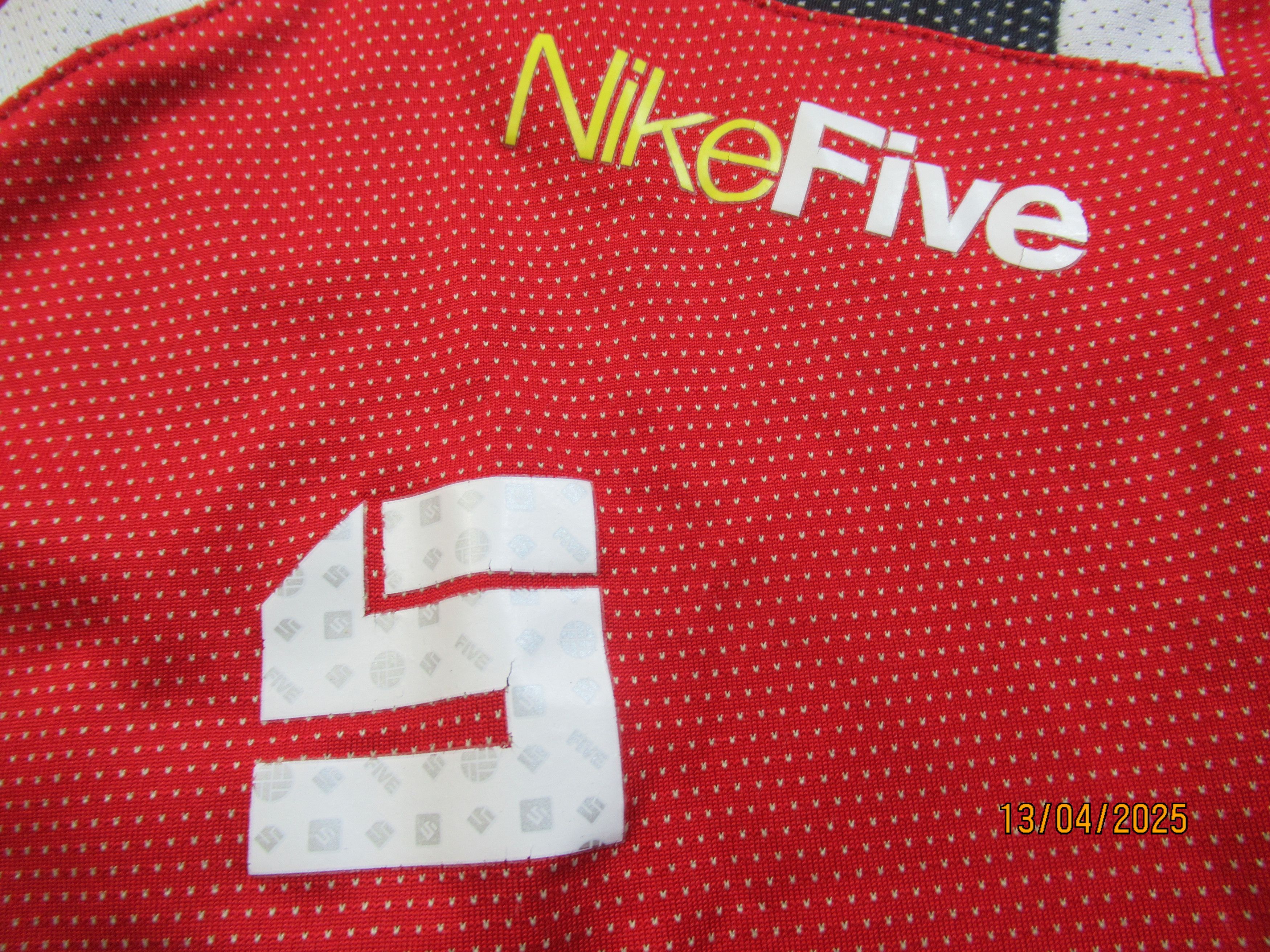 Nike Nike Five red jersey Size US L / EU 52-54 / 3 - 3 Thumbnail