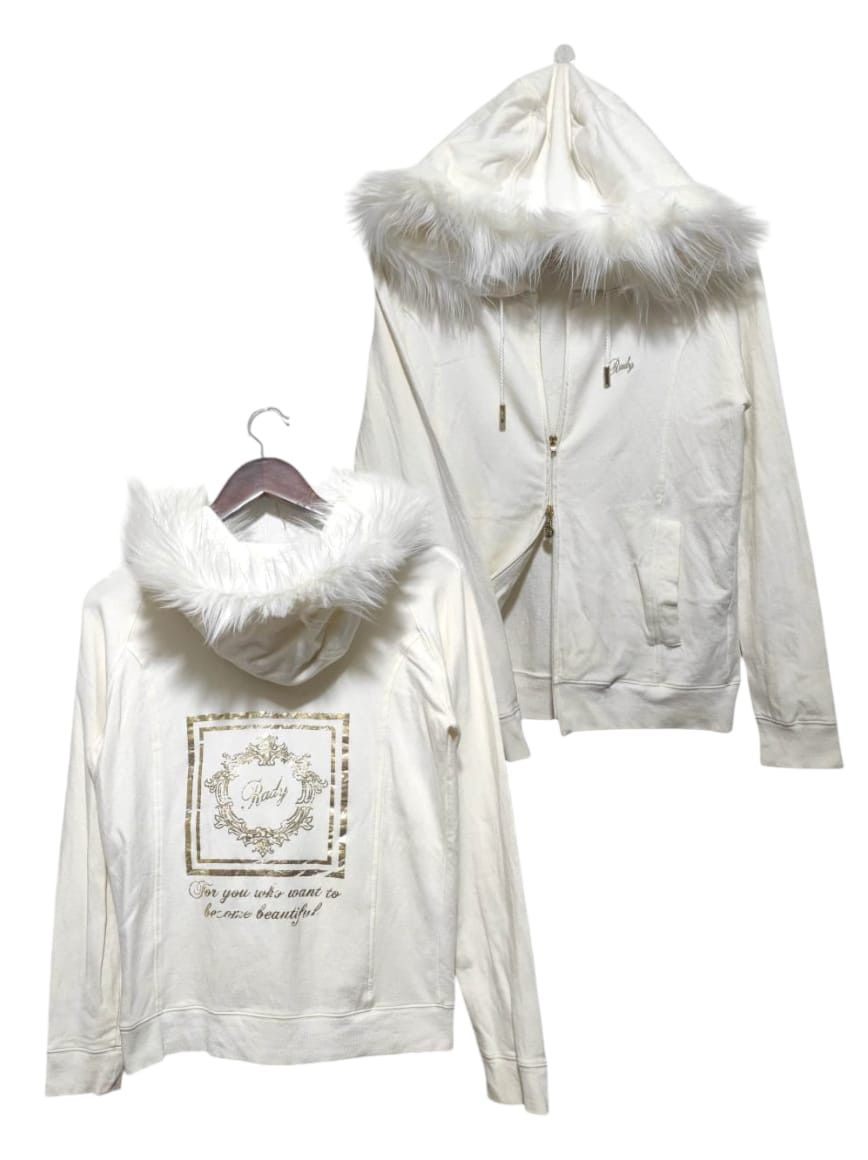 If Six Was Nine Rady Double Zip Fur Hoodie if6was9 LGB style Size M / US 6-8 / IT 42-44 - 1 Thumbnail