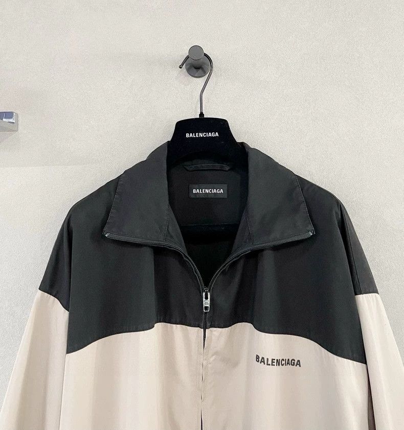 Balenciaga Balenciaga Khaki Patchwork Windbreaker Jacket Size US S / EU 44-46 / 1 - 3 Thumbnail