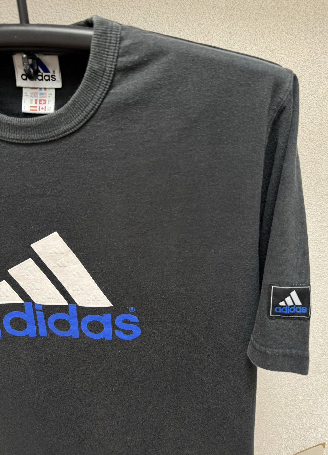 Adidas Adidas vintage 1990th t-shirt M sz Size US M / EU 48-50 / 2 - 3 Thumbnail