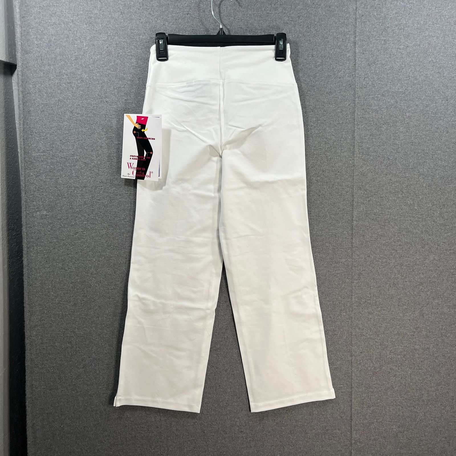 Other Women with Control Tall Tummy Control Full Leg Crop Pants W Size 26" / US 2 / IT 38 - 2 Thumbnail