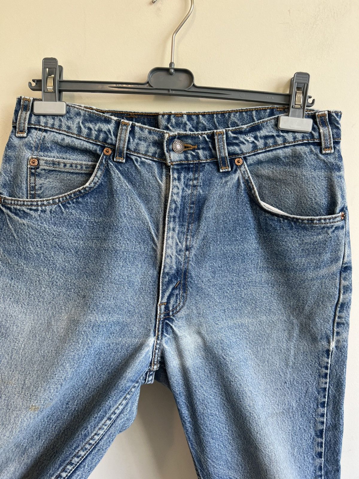 Levi's Orange TAB Vintage 90s Levi's 501 Denim Jeans Matcha Size US 34 / EU 50 - 4 Thumbnail