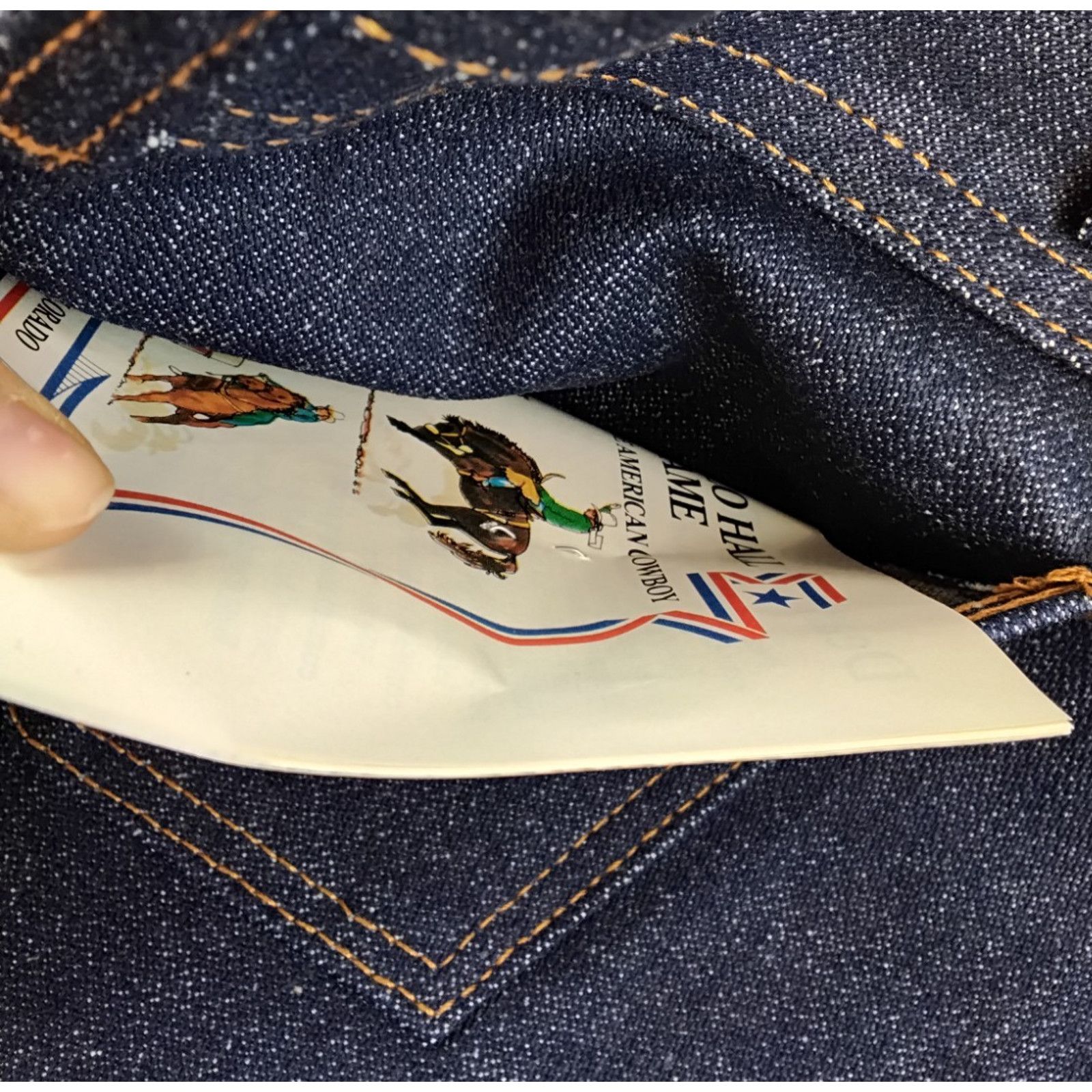 Wrangler Wrangler Pro Rodeo Cowboy Cut Jean Men's 36x29 Deadstock USA Size US 36 / EU 52 - 13 Thumbnail