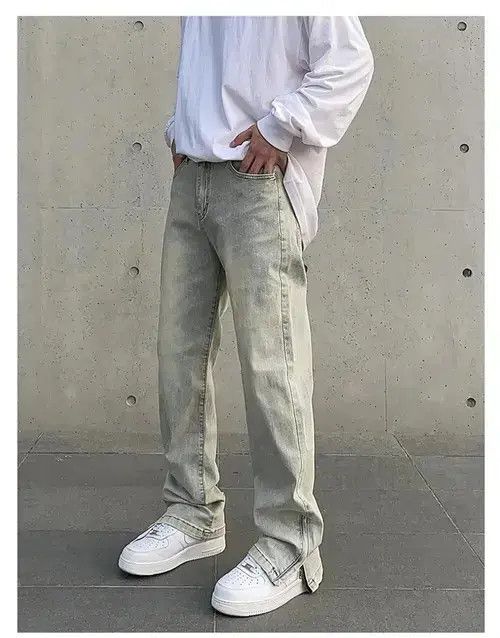 Other Y2K Men Distressed Skinny Jeans Size US 32 / EU 48 - 2 Thumbnail