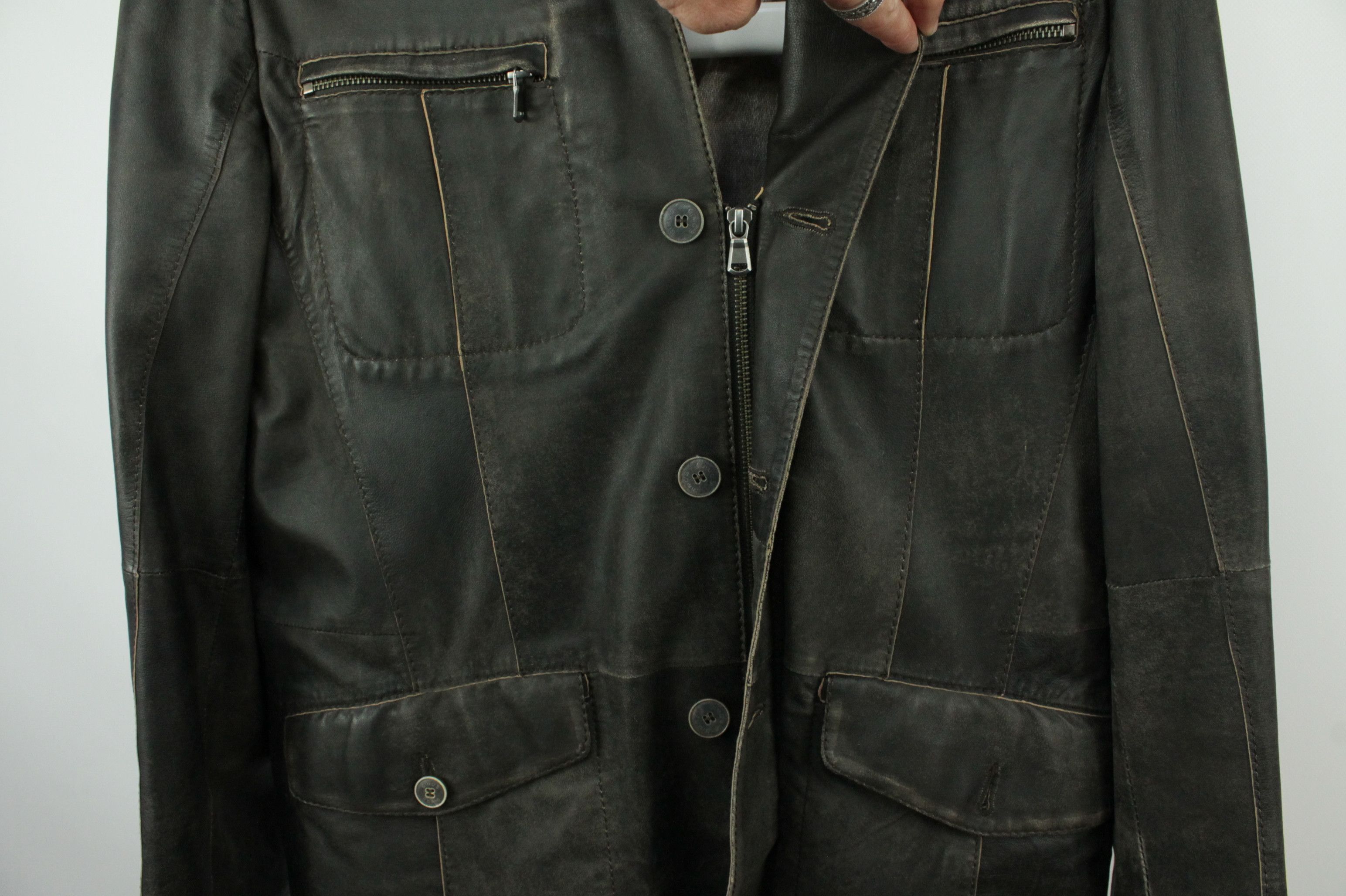 Gimo's Gimo's Light Leather Jacket Men's Size US M / EU 48-50 / 2 - 8 Thumbnail