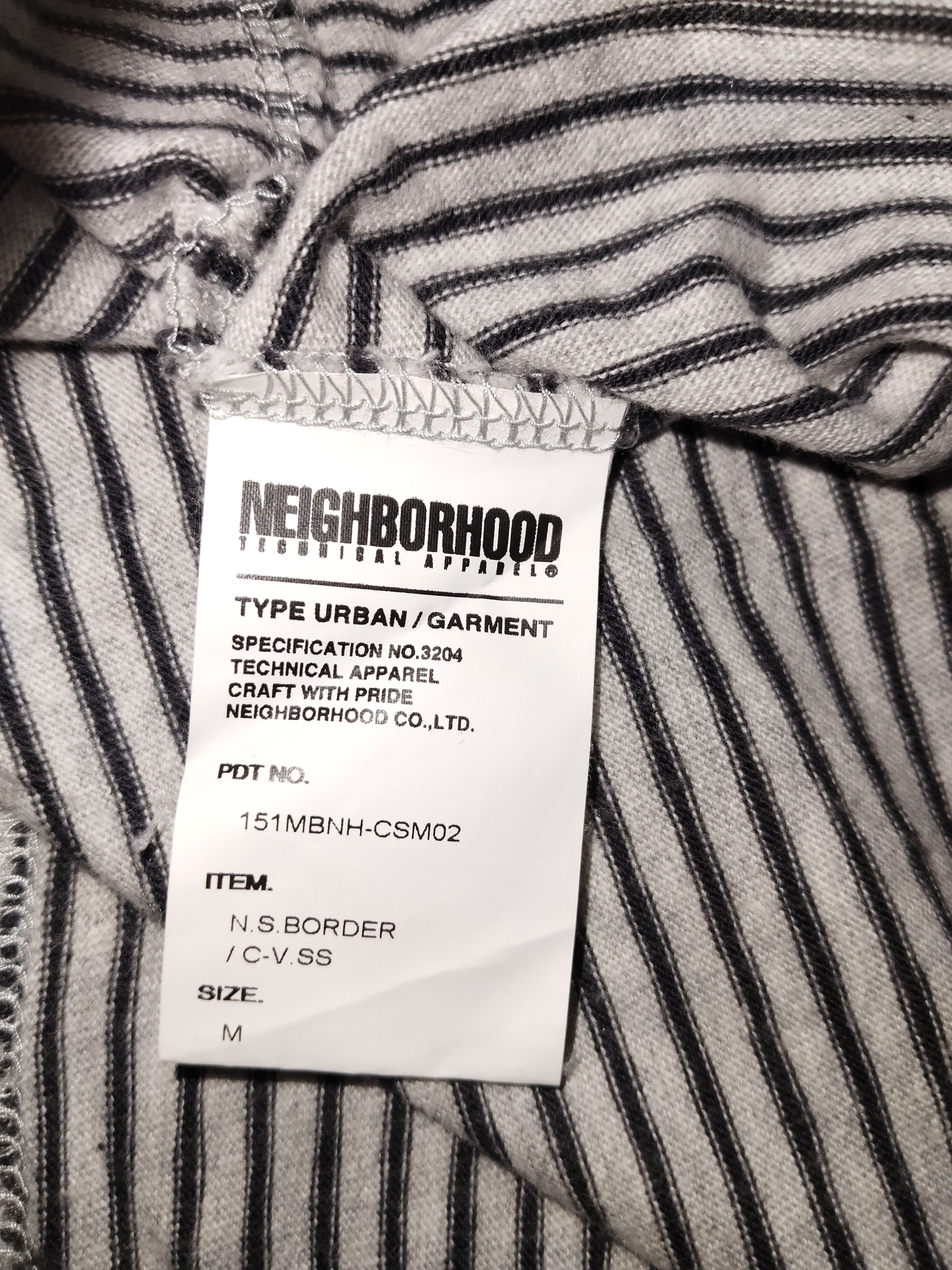 Neighborhood NEIGHBORHOOD Stripes Single Pocket Size US L / EU 52-54 / 3 - 7 Thumbnail