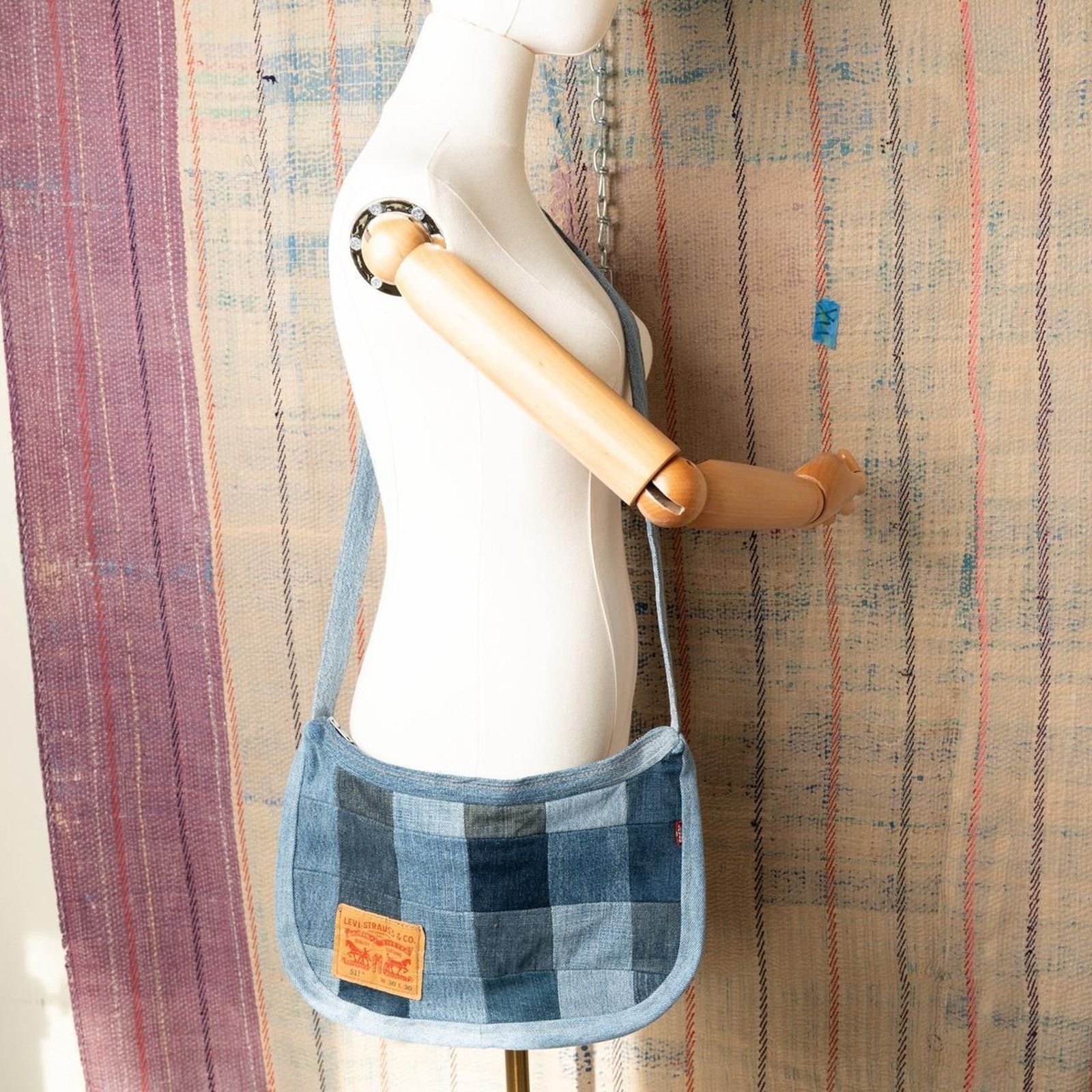 Other Custom upcycled crossbody bag Size ONE SIZE - 2 Thumbnail