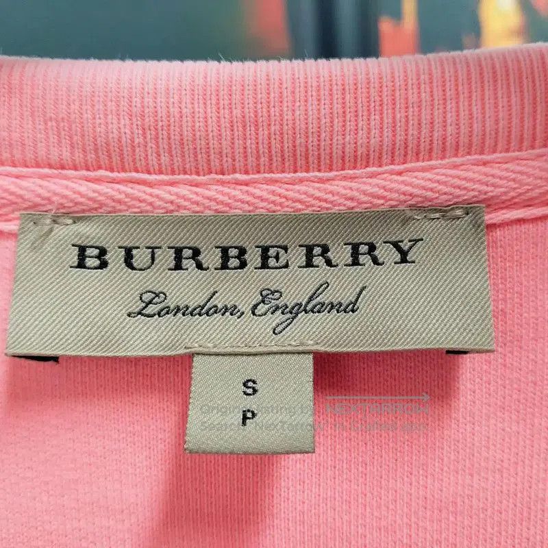 Burberry Burberry Pink Cotton Women's Sweatshirt. Size S / US 4 / IT 40 - 3 Thumbnail