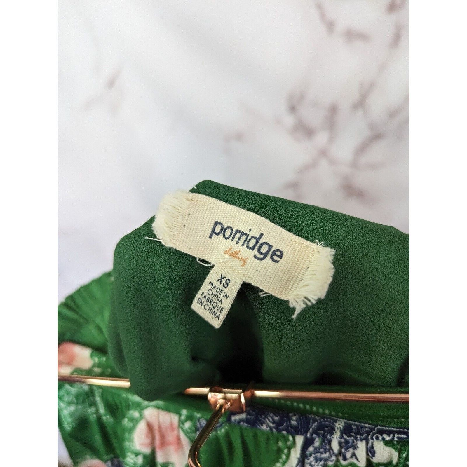 Anthropologie Anthropologie Porridge Skirt Women XS Getaway Stamp Bird Size 26" / US 2 / IT 38 - 3 Thumbnail