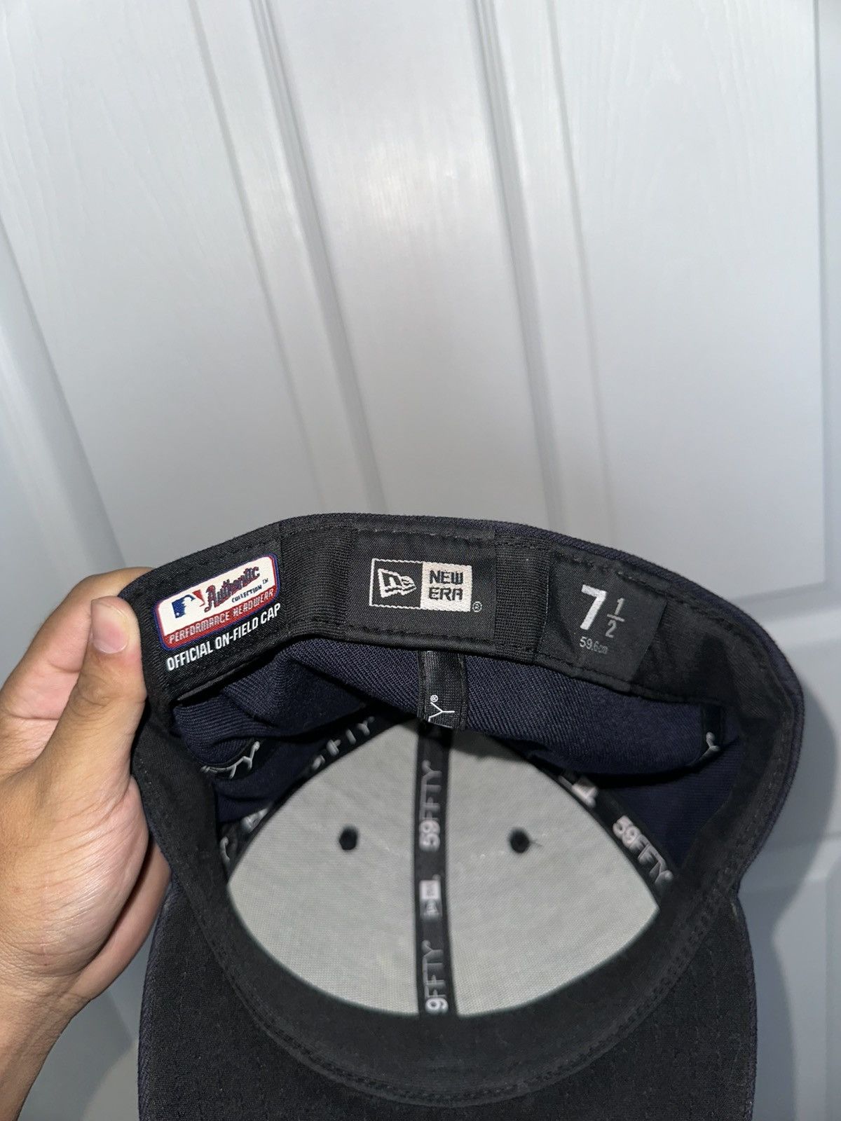 New Era NAVY New Era Fitted Yankee cap Size ONE SIZE - 5 Thumbnail