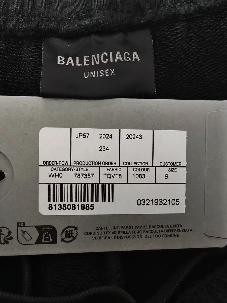 Balenciaga Balenciaga size S Laser Reflective Logo Pants Size US 26 / EU 42 - 4 Thumbnail