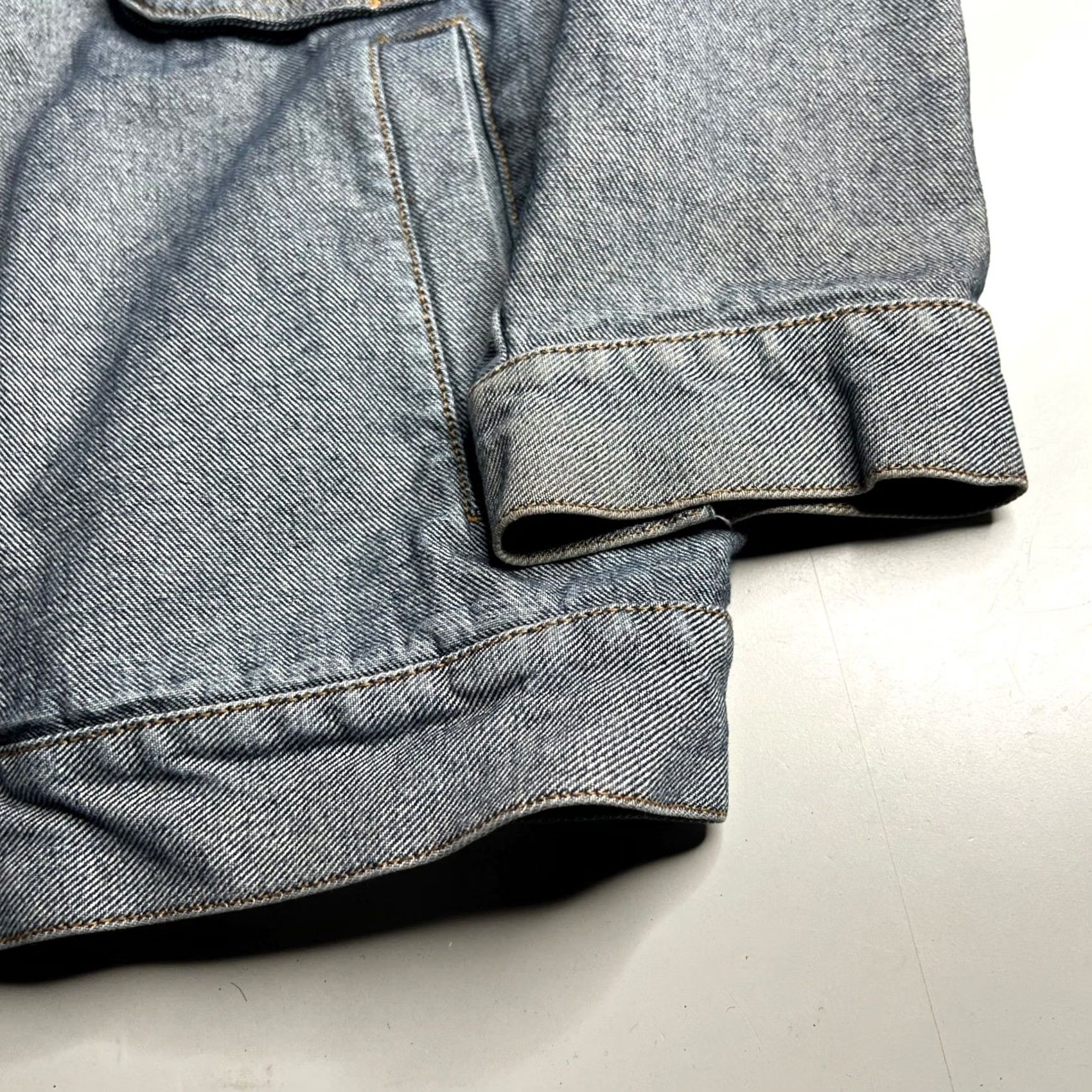 Fubu VINTAGE FUBU Denim Jacket The Collection 3XL Blue 90s Streetwear Oversized Button-Front Casual Mens Size US XXL / EU 58 / 5 - 7 Thumbnail