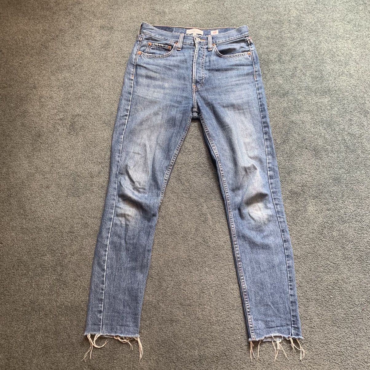 RE/DONE RE / DONE ORIGINALS WOMENS JEAN Size 26" / US 2 / IT 38 - 3 Thumbnail