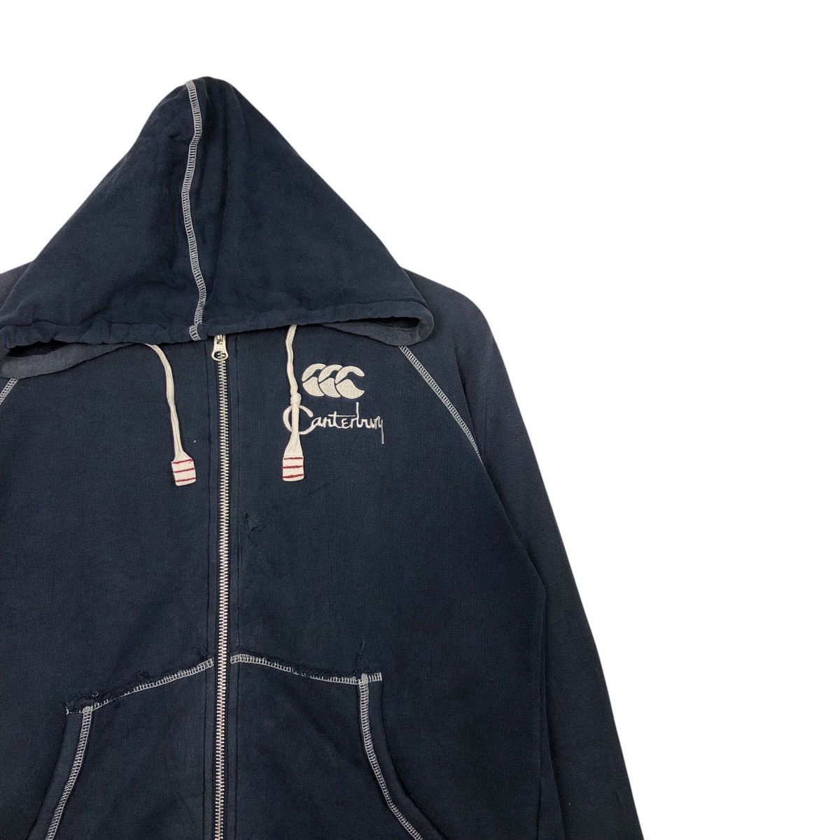 Canterbury of New Zealand × Japanese Brand × Vintage 📌Vintage Zipper Jacket Canterbury Distressed Design Size US M / EU 48-50 / 2 - 7 Thumbnail