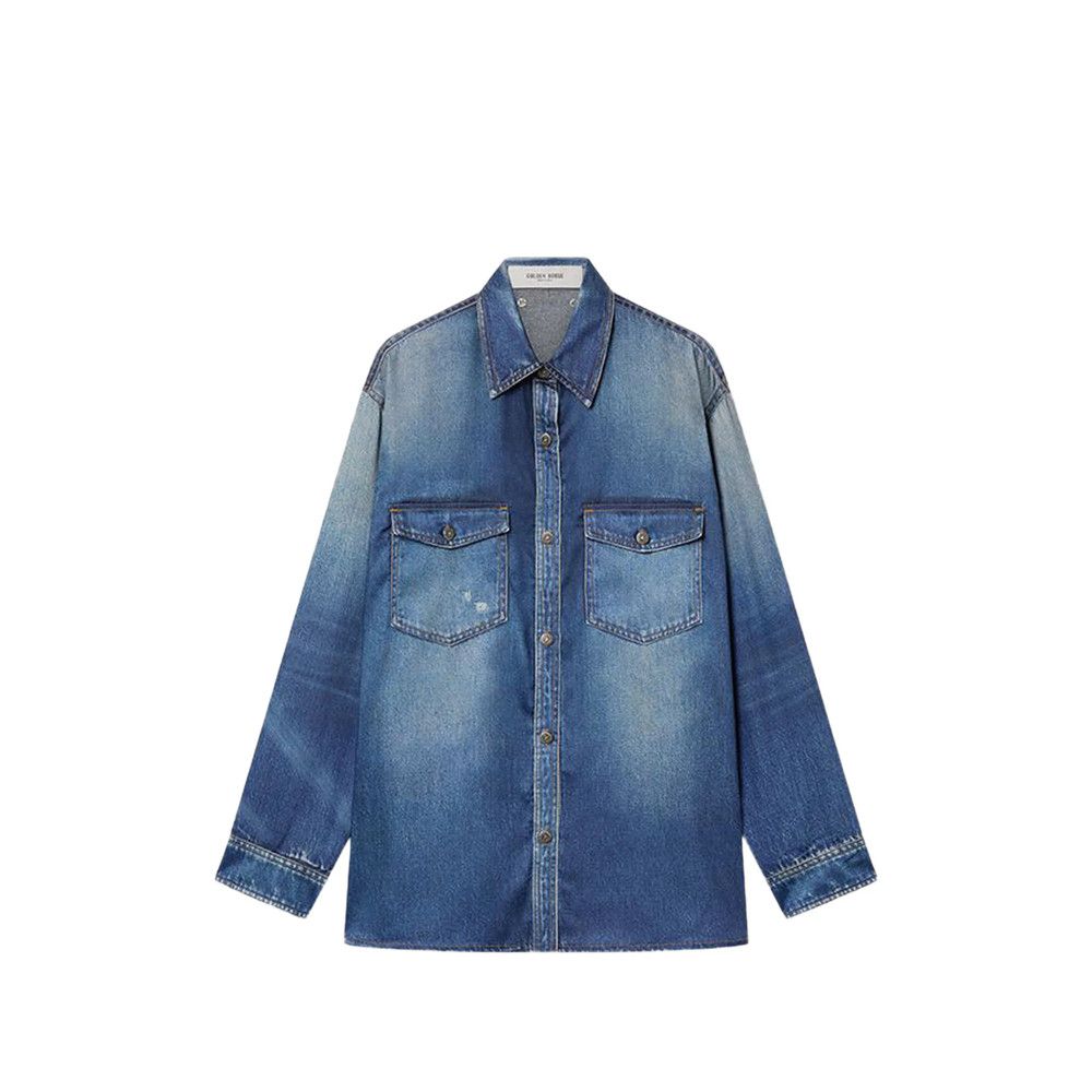Golden Goose Golden Goose BLUE Tops - Shirts Size XS / US 0-2 / IT 36-38 - 1 Thumbnail