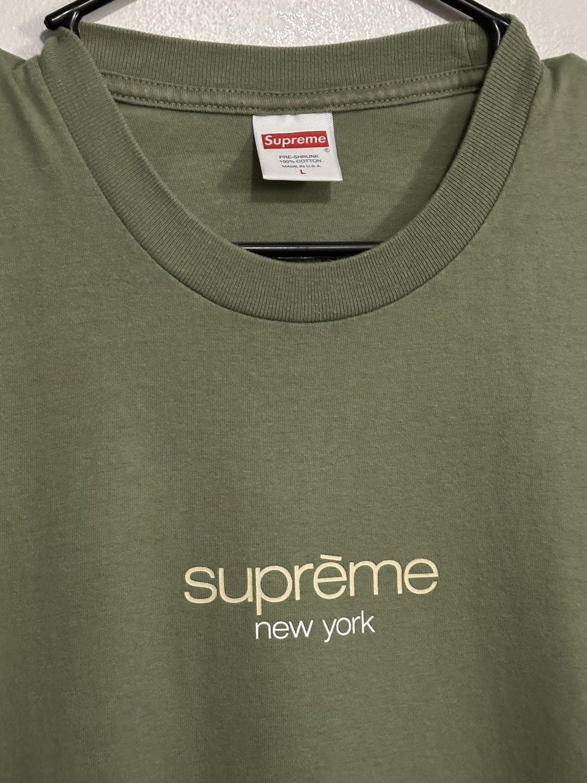 Supreme Supreme Classic Logo Tee Size US L / EU 52-54 / 3 - 2 Thumbnail