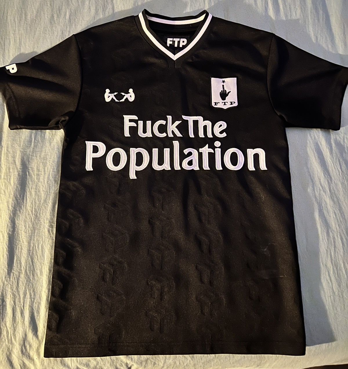 Fuck The Population FTP Soccer Jersey Size US M / EU 48-50 / 2 - 1 Thumbnail