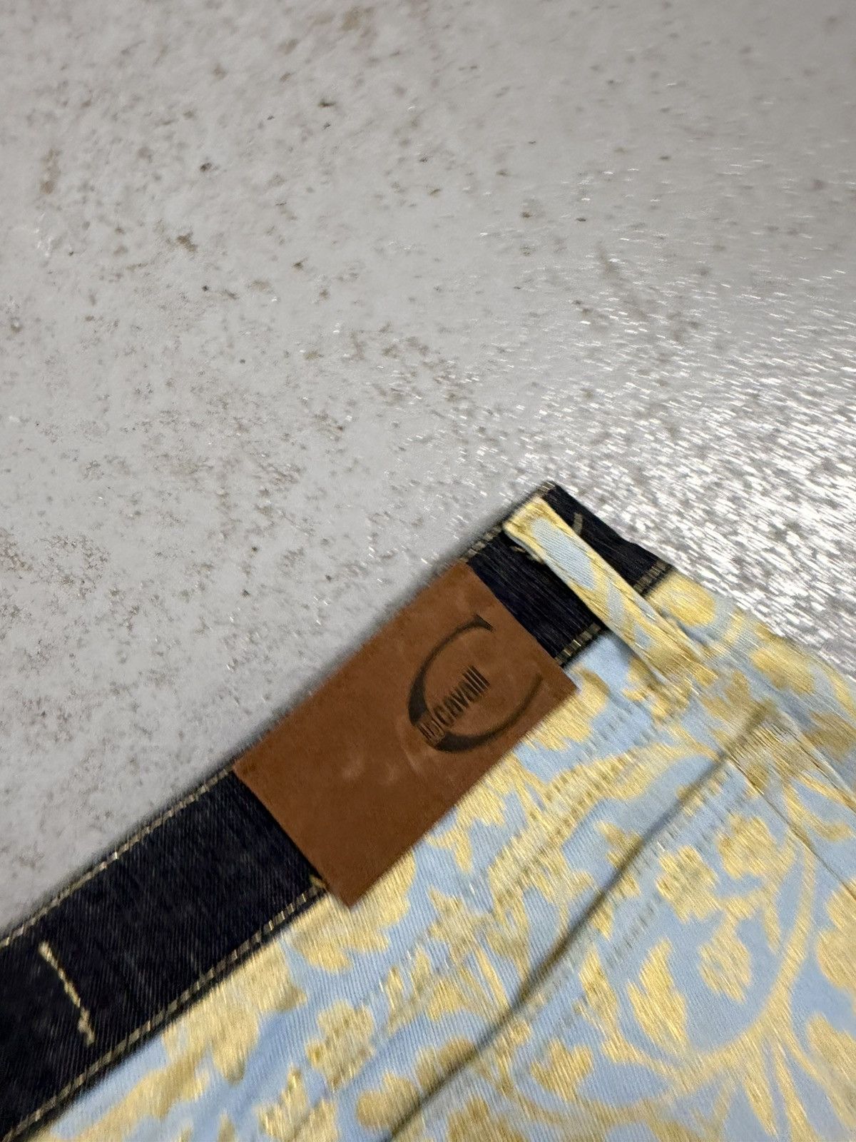 Just Cavalli Vintage Just Cavalli Overprinted Jeans Size 31" - 16 Thumbnail