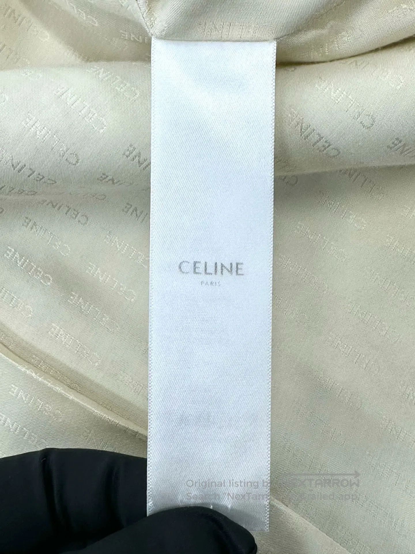 Celine CELINE Patterned Chanel-Style Striped Jacket with Gold But Size XS / US 0-2 / IT 36-38 - 4 Thumbnail