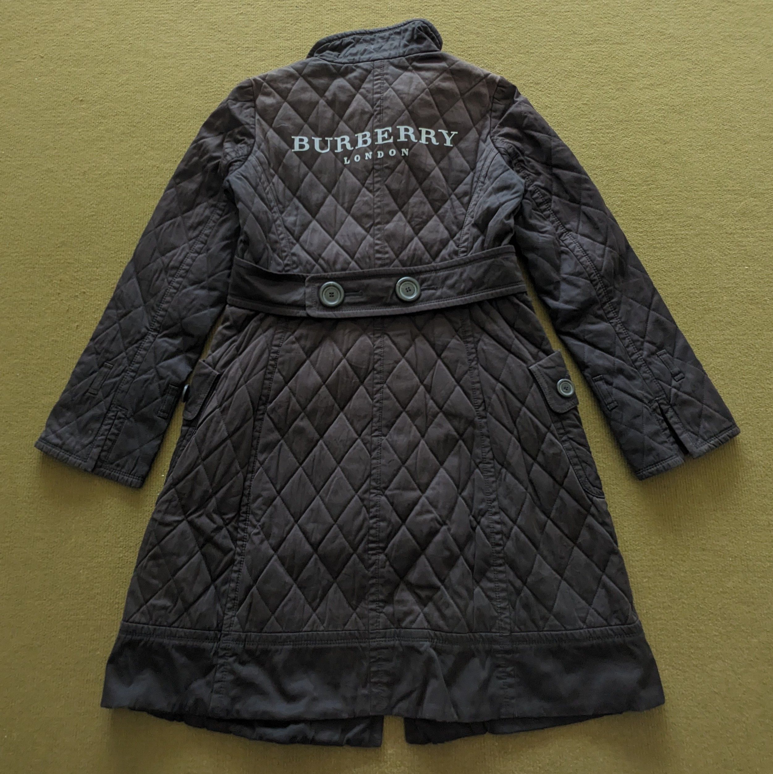 Burberry Vintage BURBERRY LONDON Luxury Brand Long Custom Jacket Size US S / EU 44-46 / 1 - 1 Thumbnail