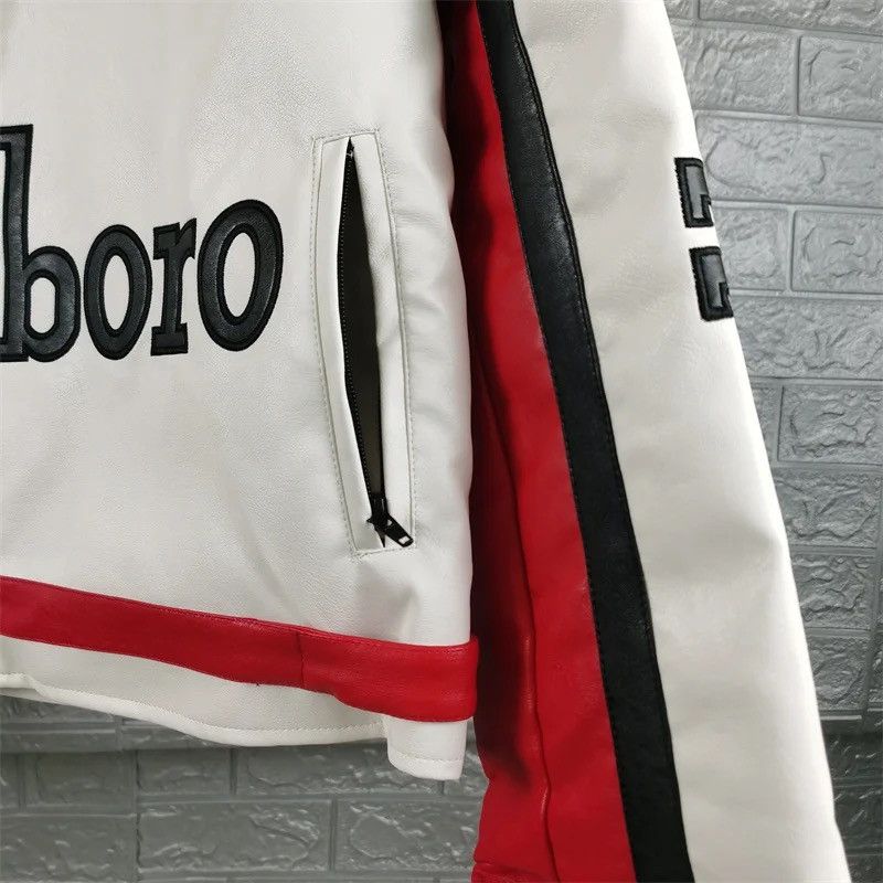 Marlboro Vintage Marlboro racing jacket size L big logo Size US L / EU 52-54 / 3 - 9 Thumbnail
