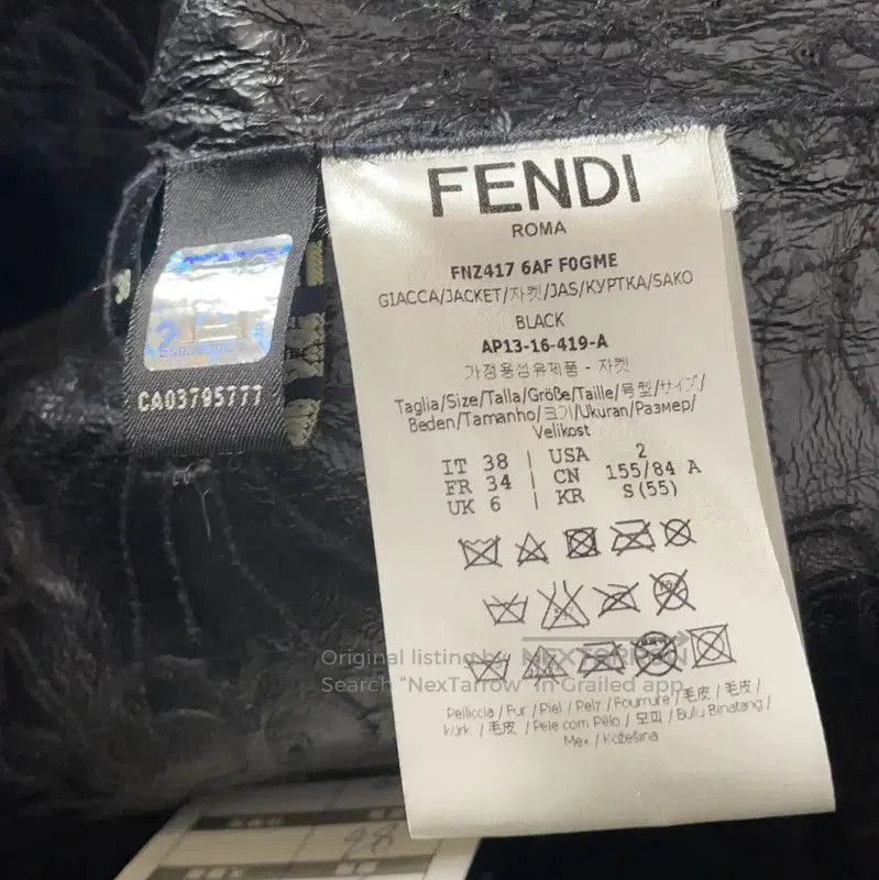 Fendi Fendi Winter Black Mocha Mink Jacket . Size M / US 6-8 / IT 42-44 - 5 Thumbnail