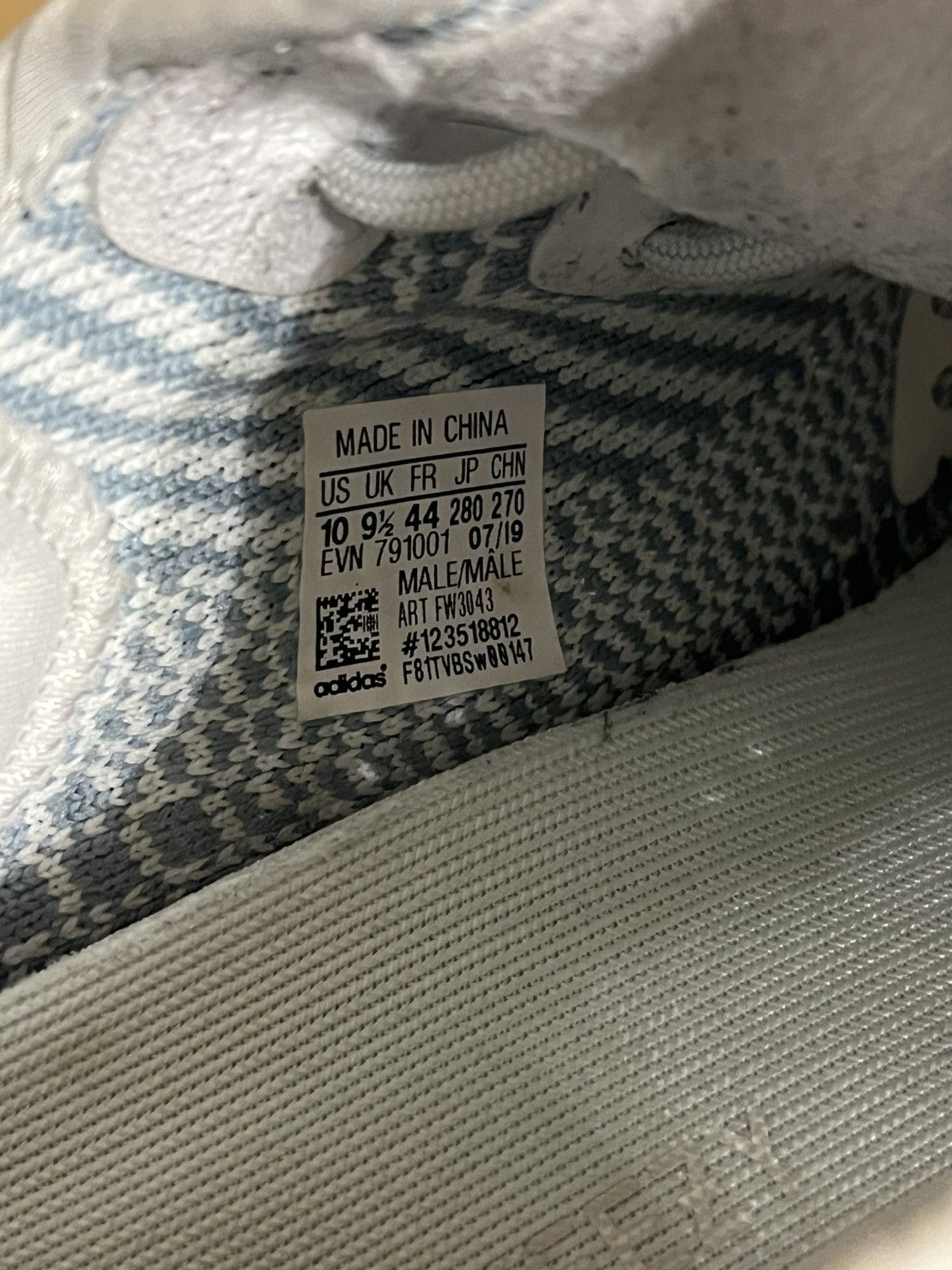 Adidas × Yeezy Yeezy Boost 350 V2 ‘Cloud White’ Size US 10 / EU 43 - 7 Thumbnail