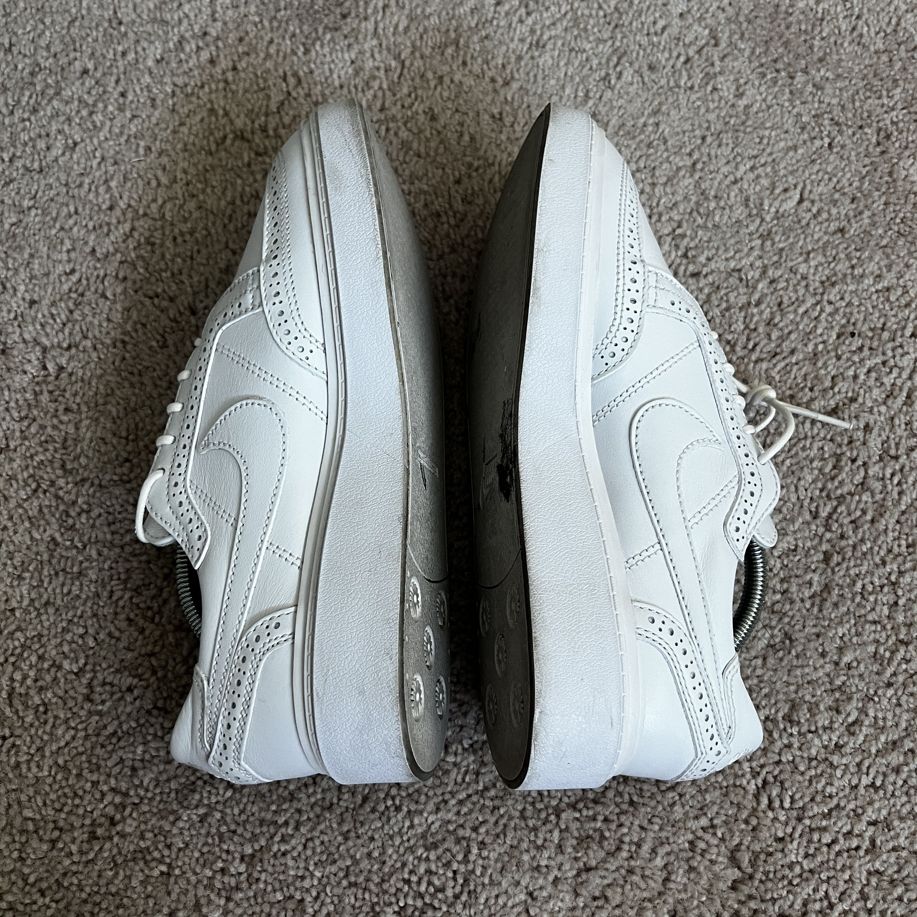 Nike × peaceminusone Nike x Peaceminusone Kwondo 1 Triple White Size US 9.5 / EU 42-43 - 5 Thumbnail