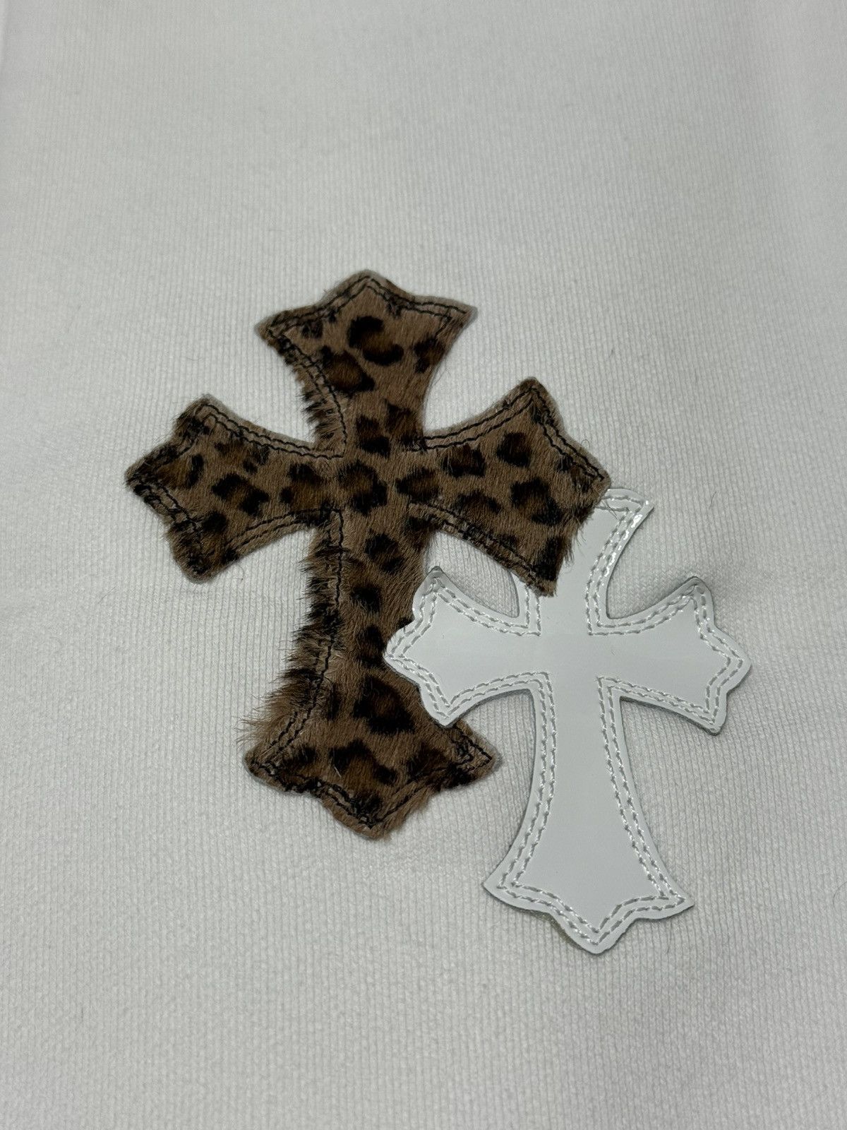 Chrome Hearts Leopard Cross Patch Quarter Zip Size US S / EU 44-46 / 1 - 4 Thumbnail