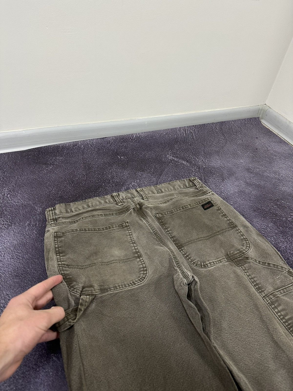 Dickies Vintage Dickies Baggy Cargo Faded Work Y2K Pants Jeans Size US 34 / EU 50 - 4 Thumbnail