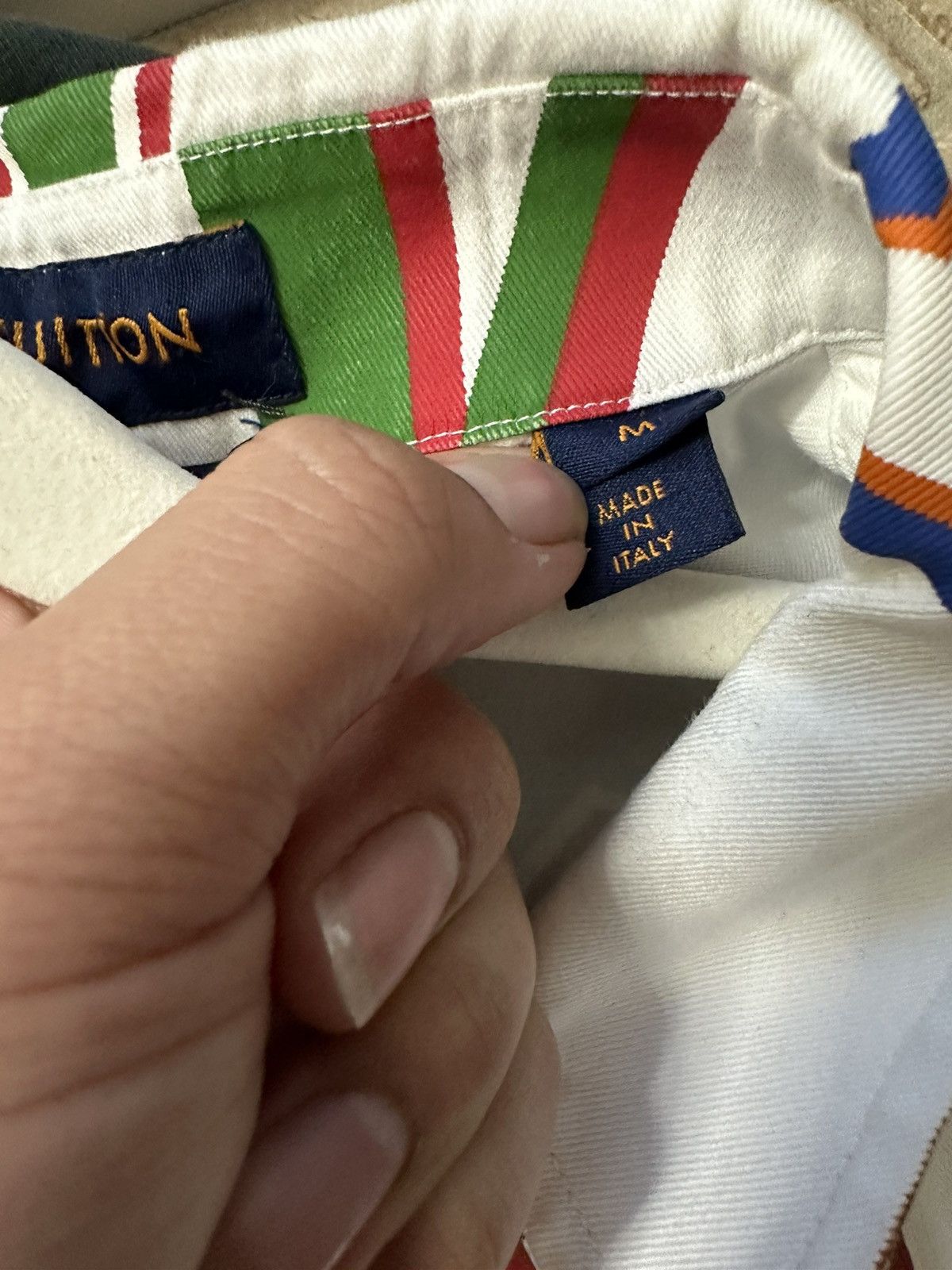 Louis Vuitton × NBA Louis Vuitton x NBA Letters Shirt Medium Size US M / EU 48-50 / 2 - 4 Thumbnail