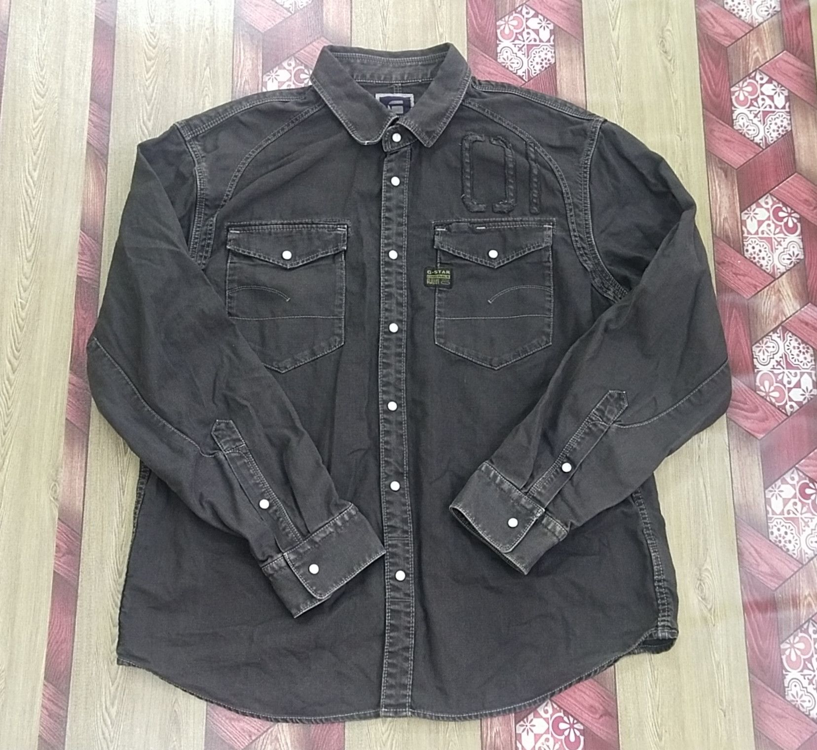 G-Star Final Drop G-star Raw Denim Jacket Size US XL / EU 56 / 4 - 1 Thumbnail