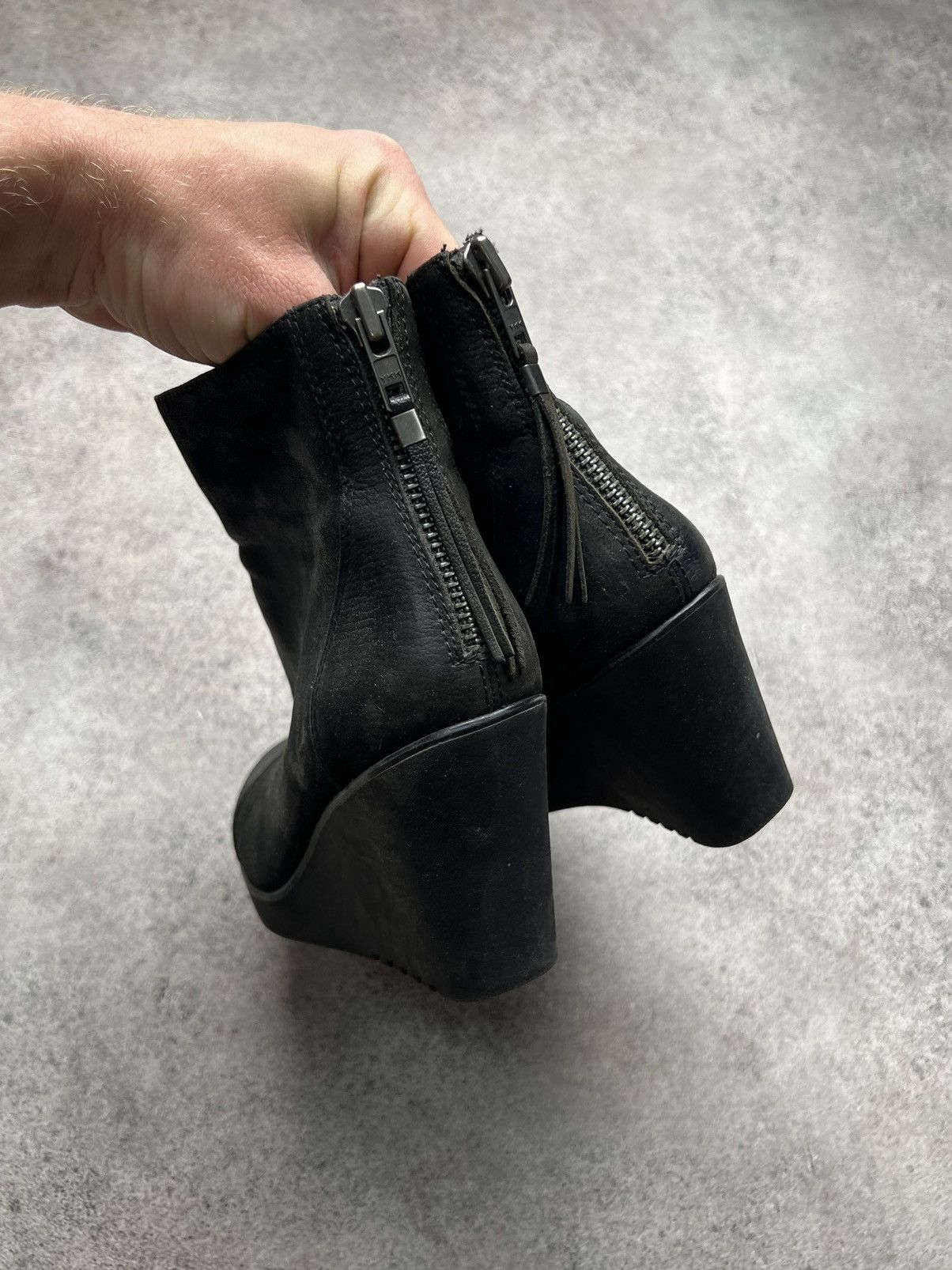 Vagabond Vagabond back zip wedge gothic sneakers Size US 7 / IT 37 - 7 Thumbnail