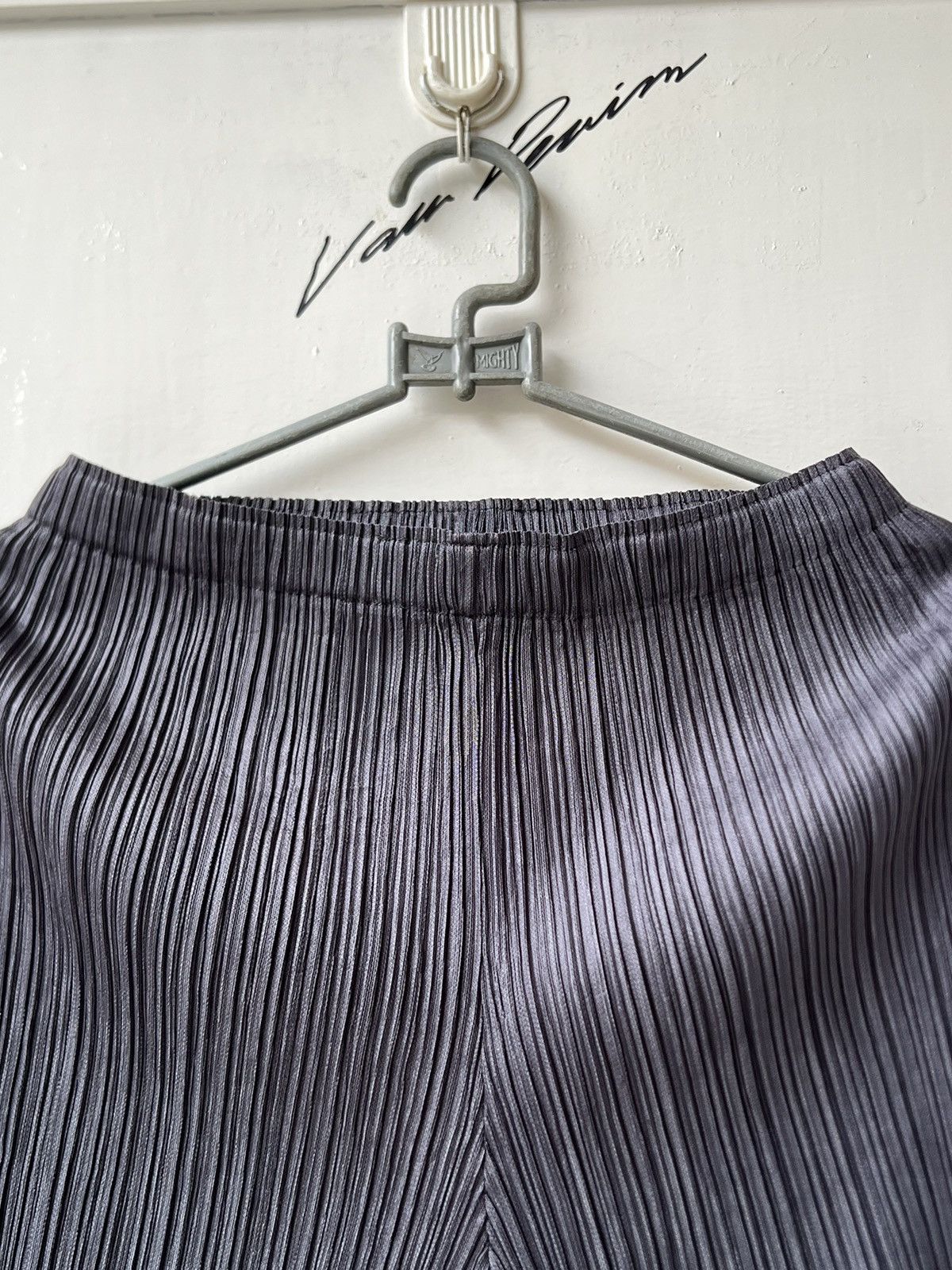 Issey Miyake Issey Miyake Pleats Please Grey Pants Size US 26 / EU 42 - 6 Thumbnail