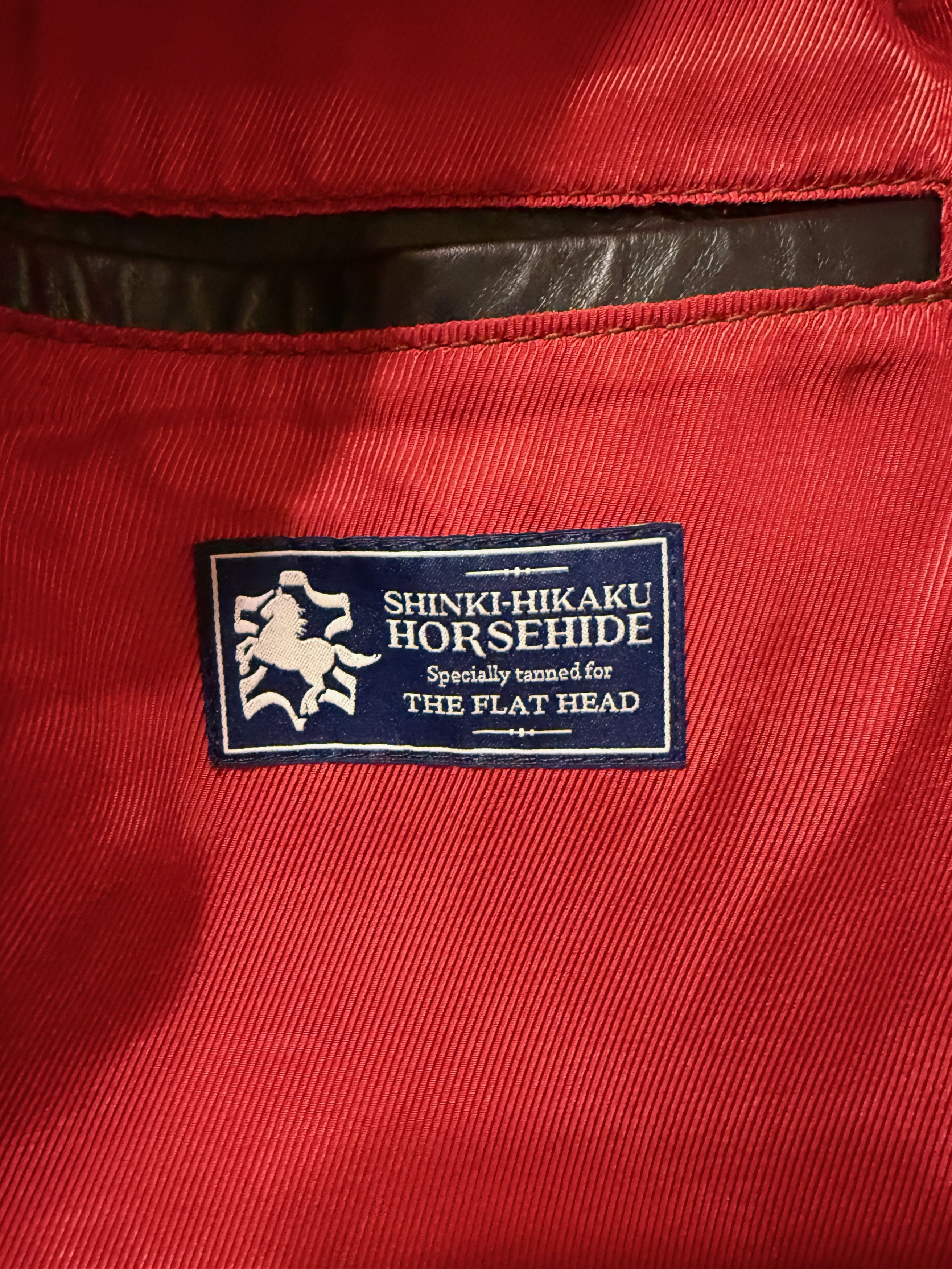 The Flat Head The Flat Head FN-LJ-HJ002 Shinki Horsehide Type II Size US M / EU 48-50 / 2 - 6 Thumbnail