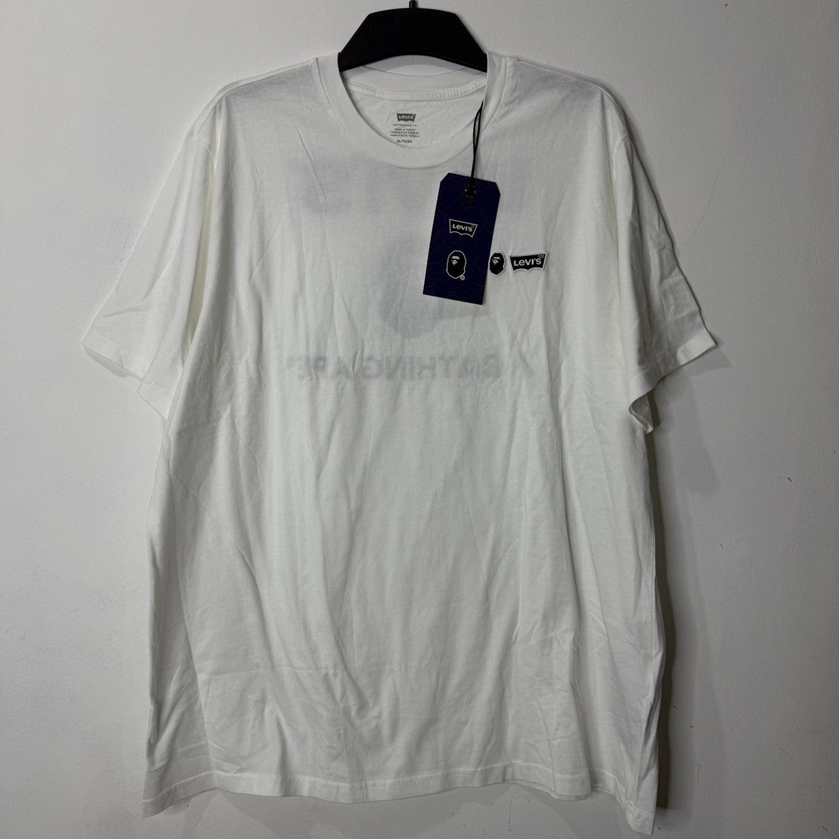Bape × Levi's Levi’s X Bape Tshirt Size US XL / EU 56 / 4 - 2 Thumbnail