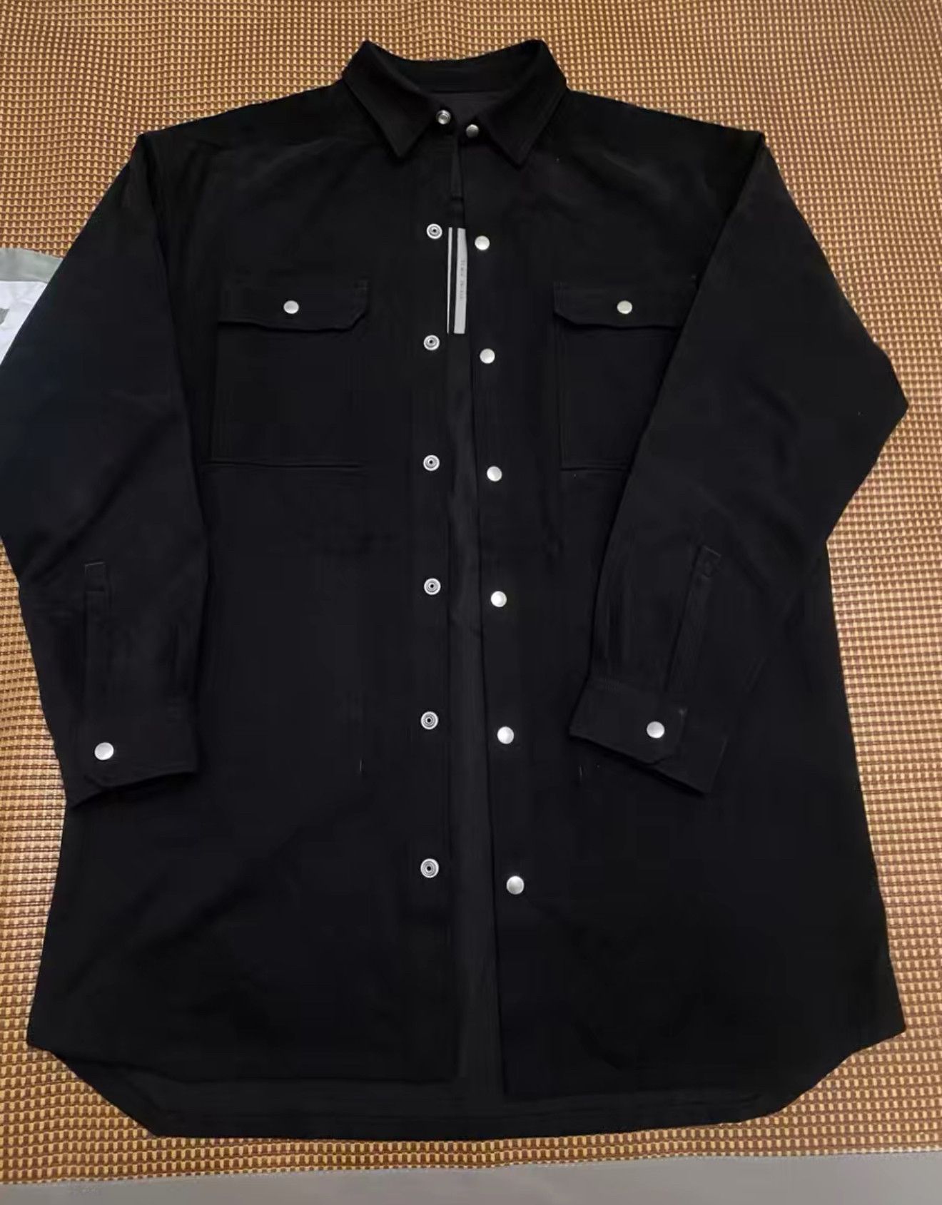 Rick Owens Rick Owens Oversized Strobe Outershirt Jacket Size US M / EU 48-50 / 2 - 3 Thumbnail