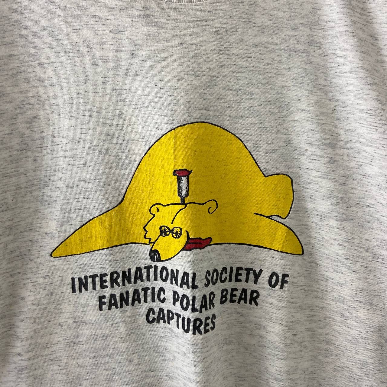 Vintage Fanatic Polar Bear Vintage Rare Single Stitch Humor T-Shirt Size US XL / EU 56 / 4 - 3 Thumbnail