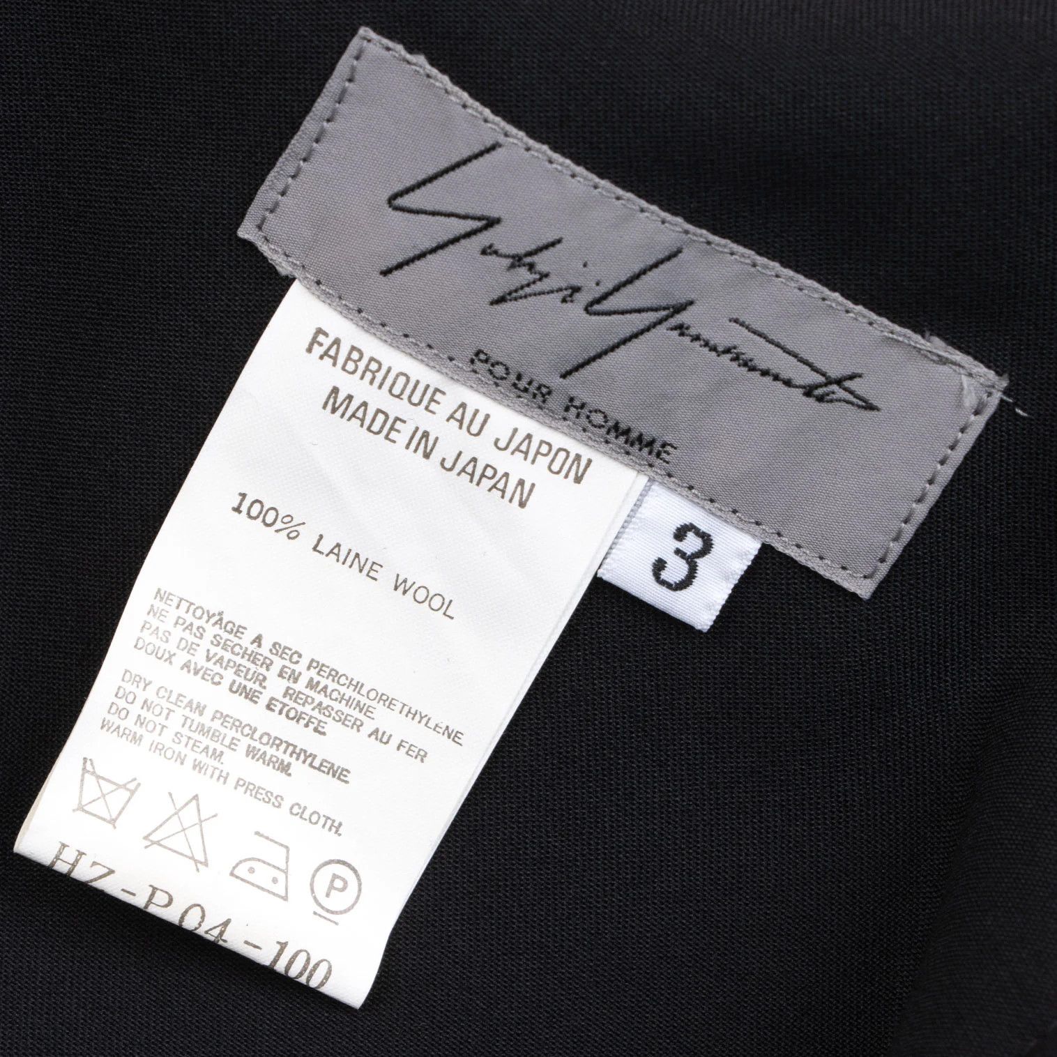 Yohji Yamamoto Yohji Yamamoto Wool Gabardine Wide Pants Size US 34 / EU 50 - 15 Thumbnail