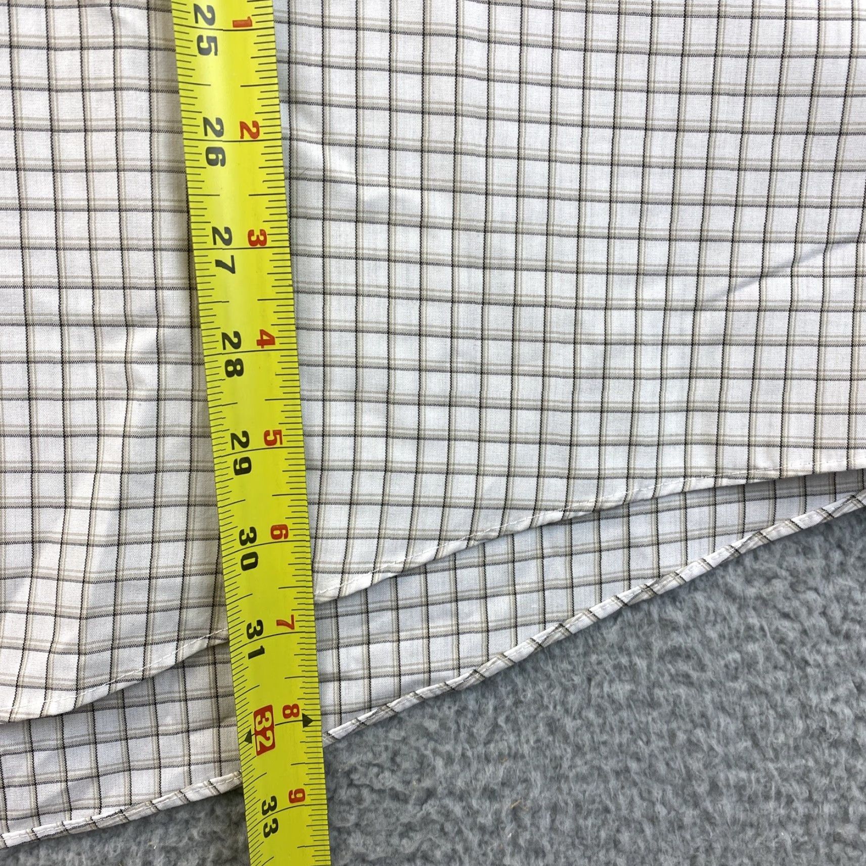 Croft & Barrow Croft & Barrow Button-Up Shirt Men XL Check Long Sleeve Button-Down Collared 82-46 Multicolor, Cotton Polyester, Regular Fit, All Seasons, Pockets Size US XL / EU 56 / 4 - 7 Thumbnail